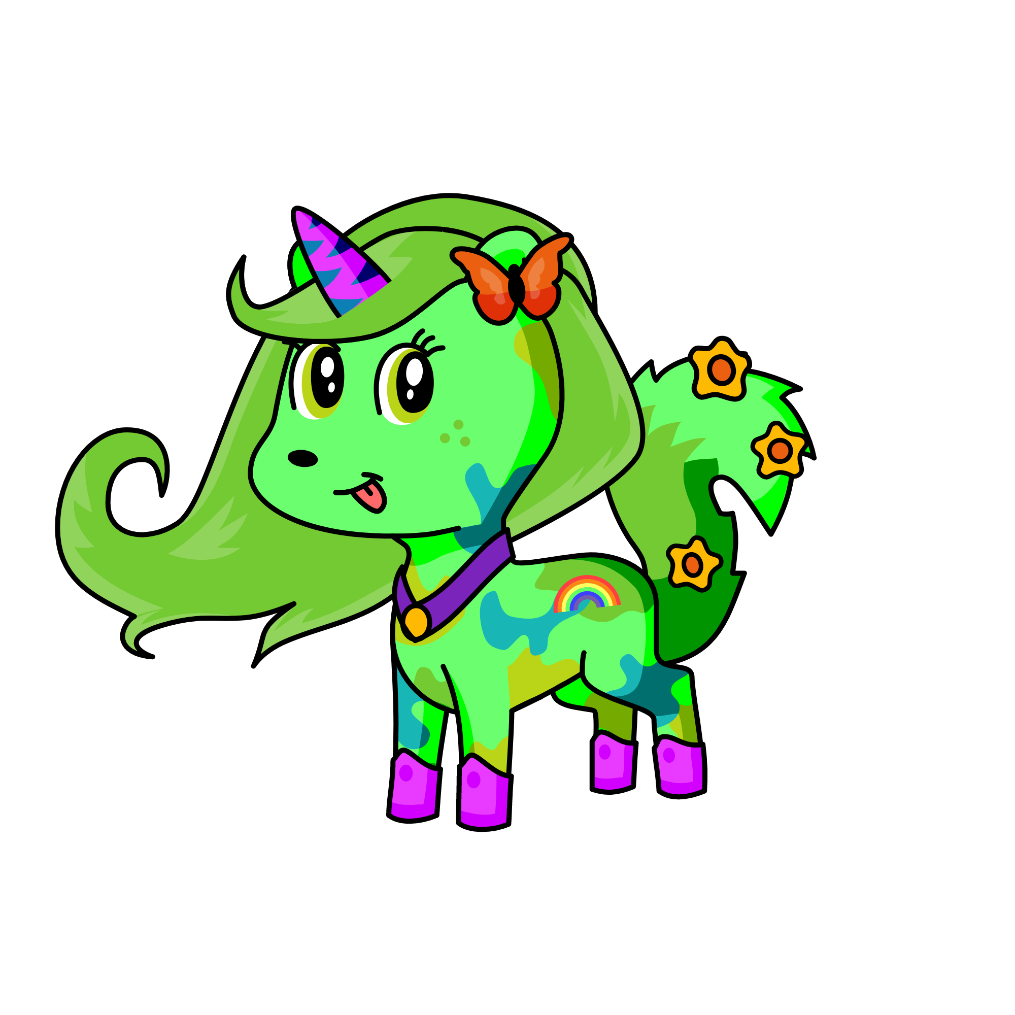 mini bosque, the unicorn