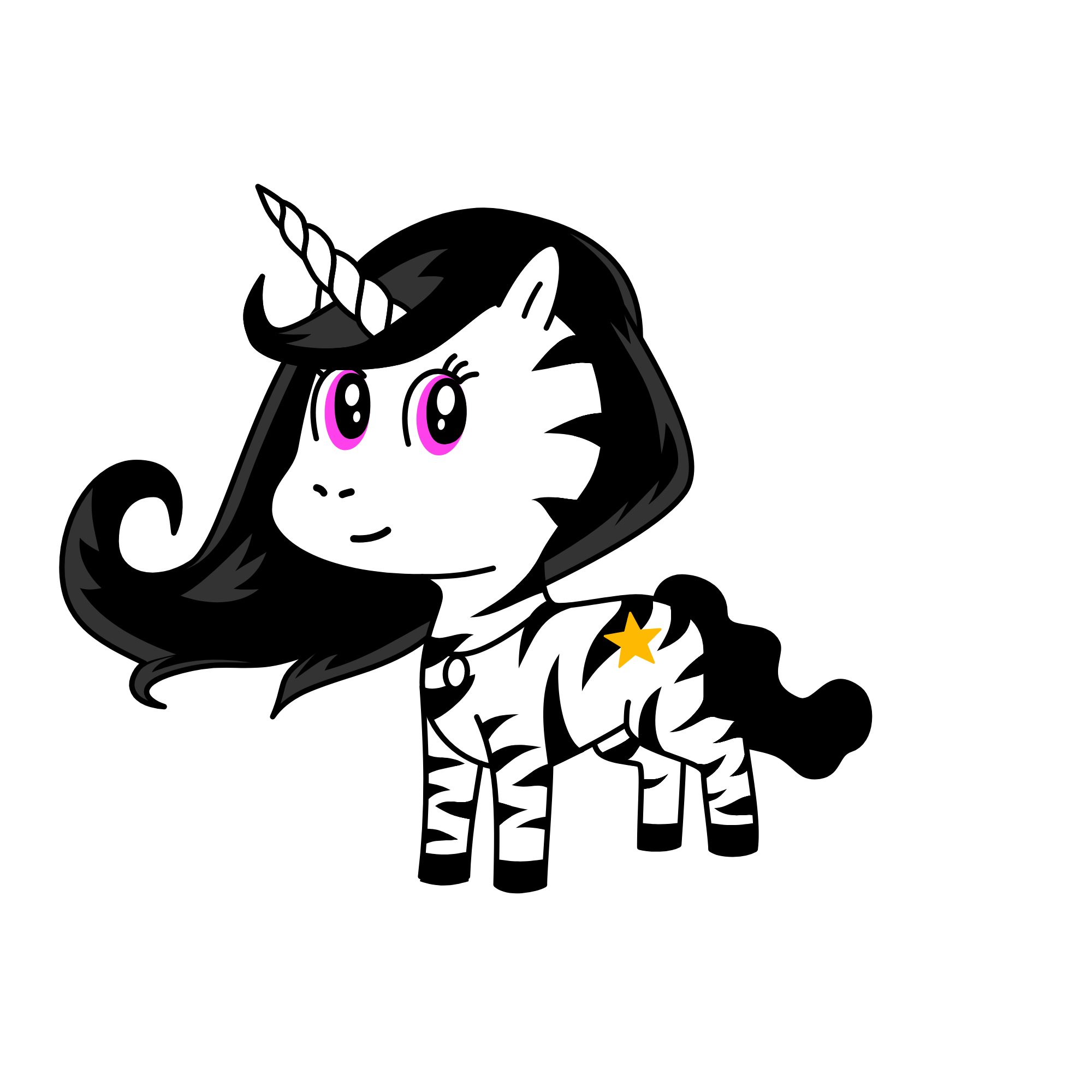 f, the unicorn