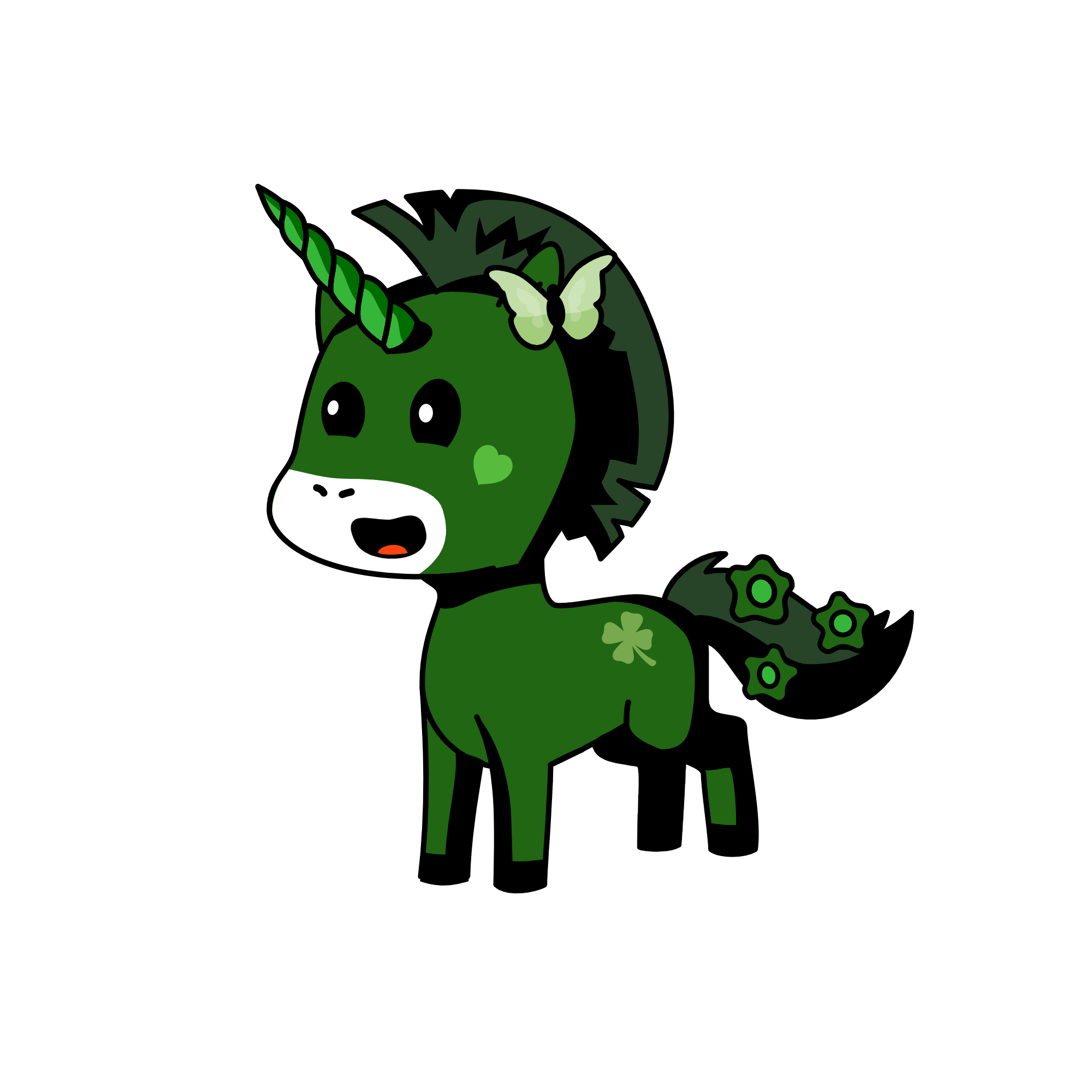 Feefee, the unicorn