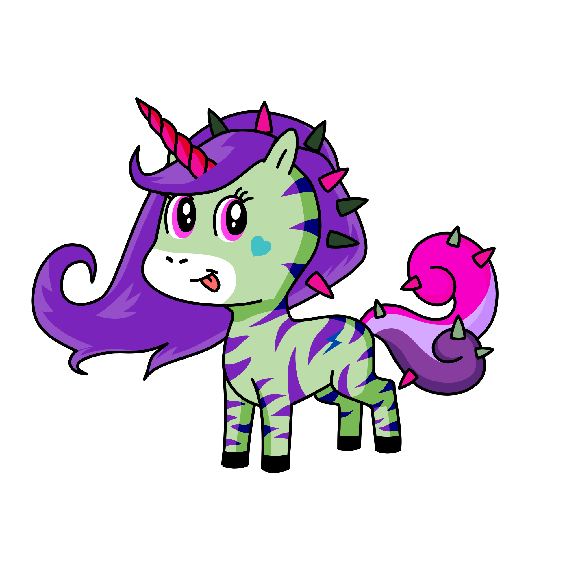 spicy, the unicorn