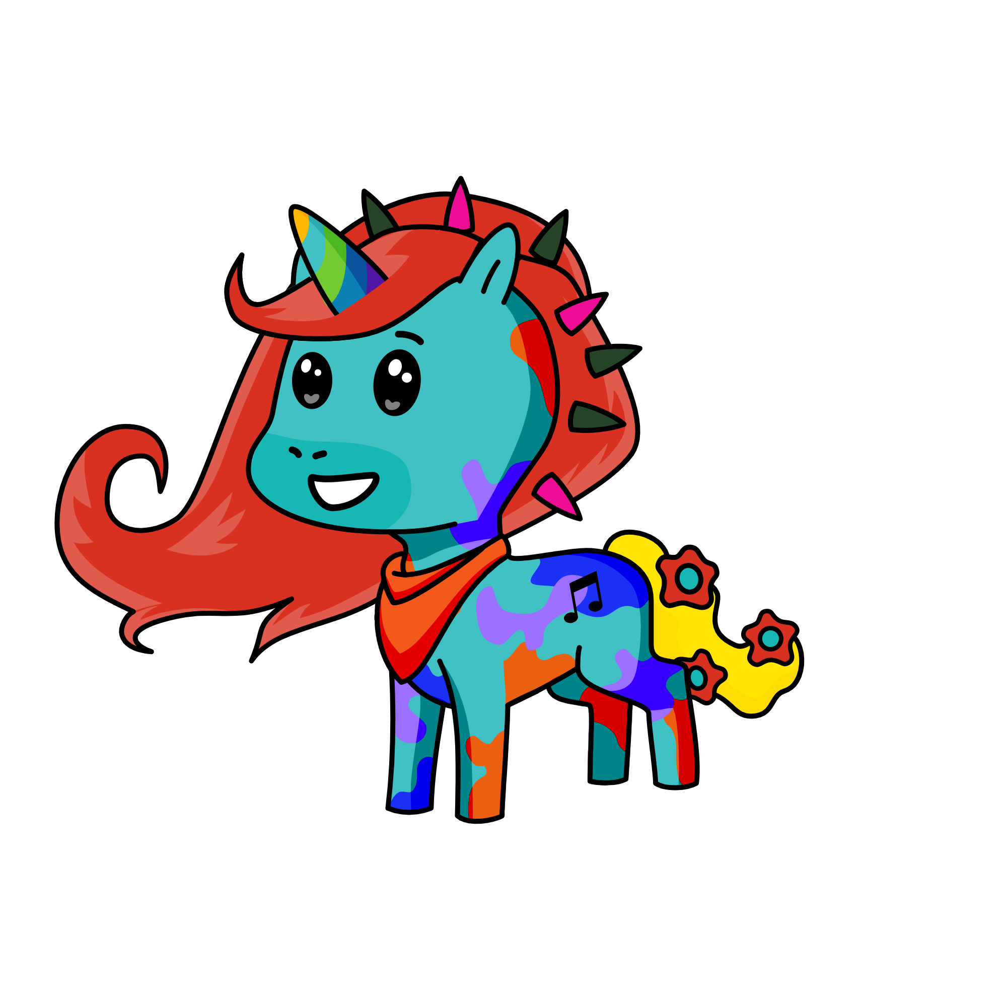 bad gril, the unicorn