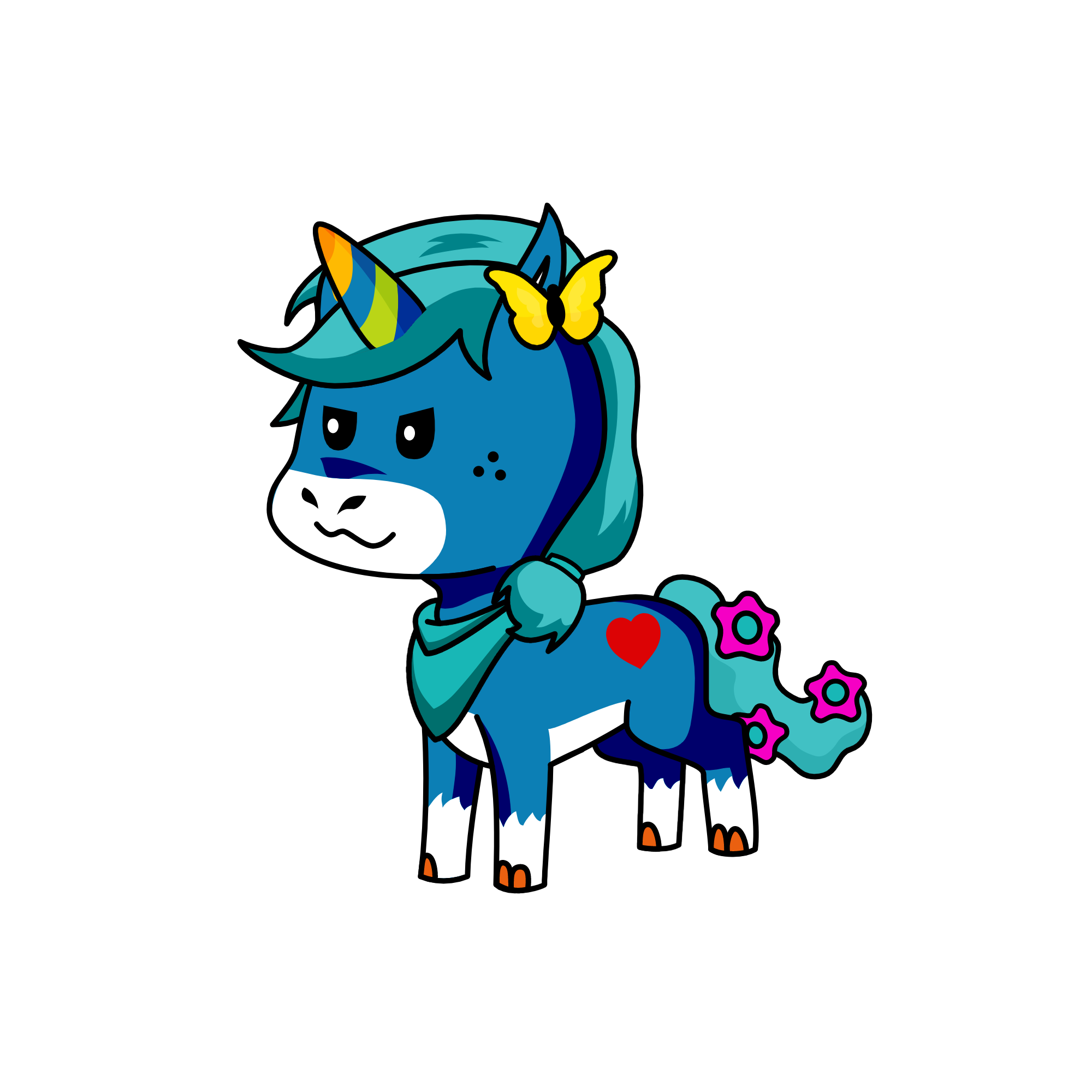 hf, the unicorn