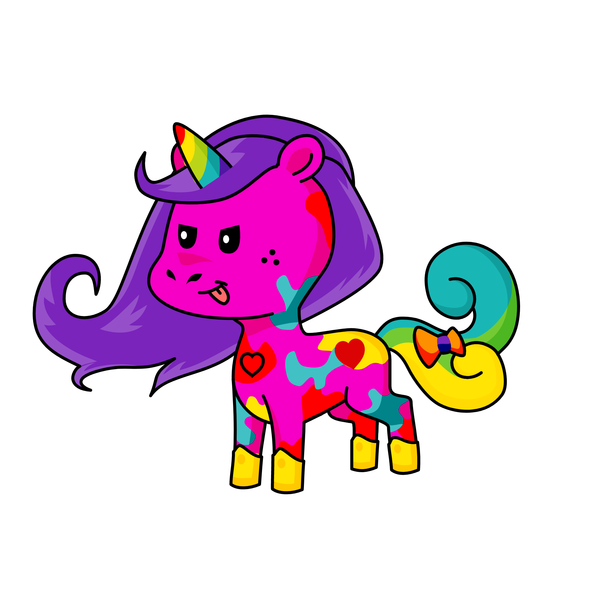 rainboe, the unicorn