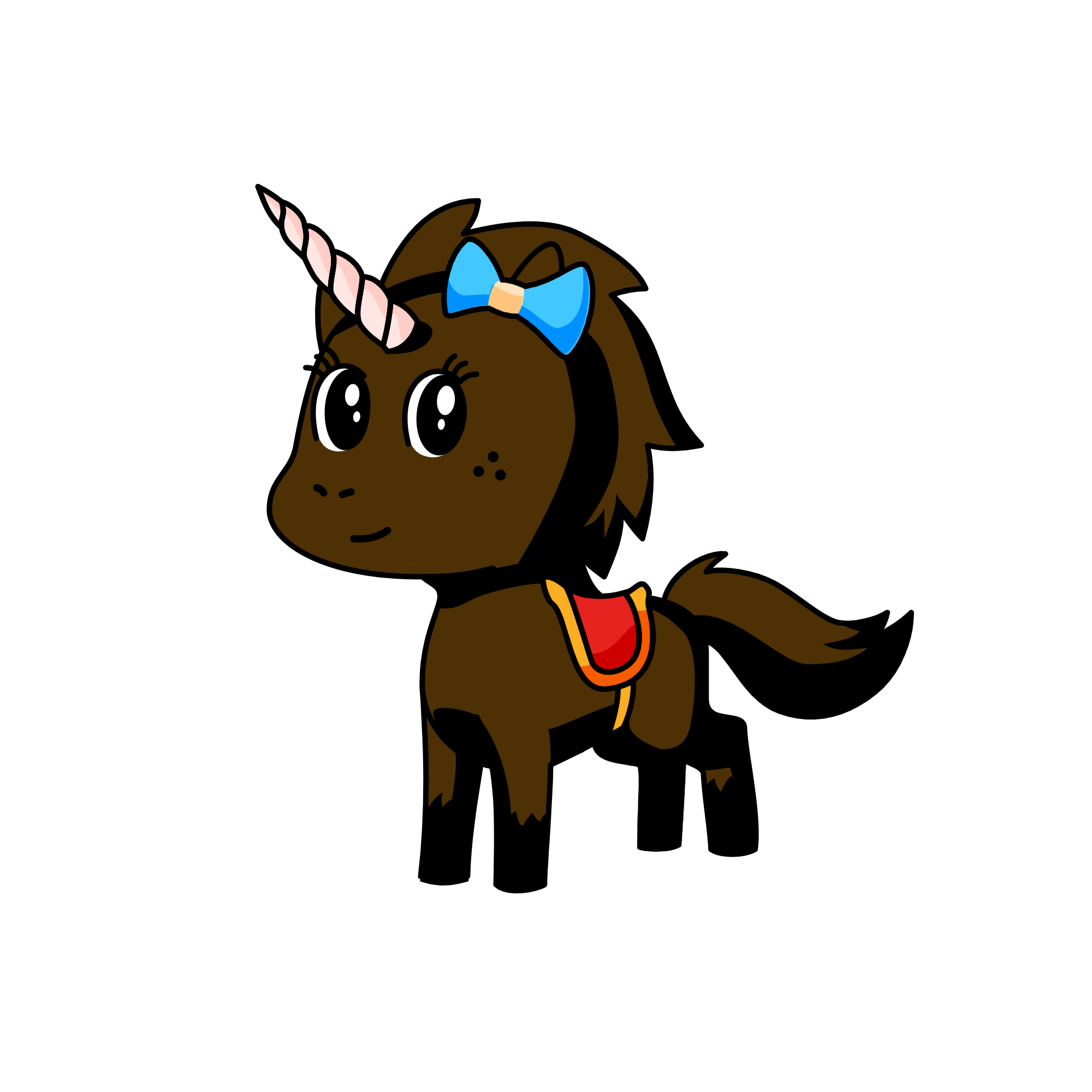 choclate, the unicorn
