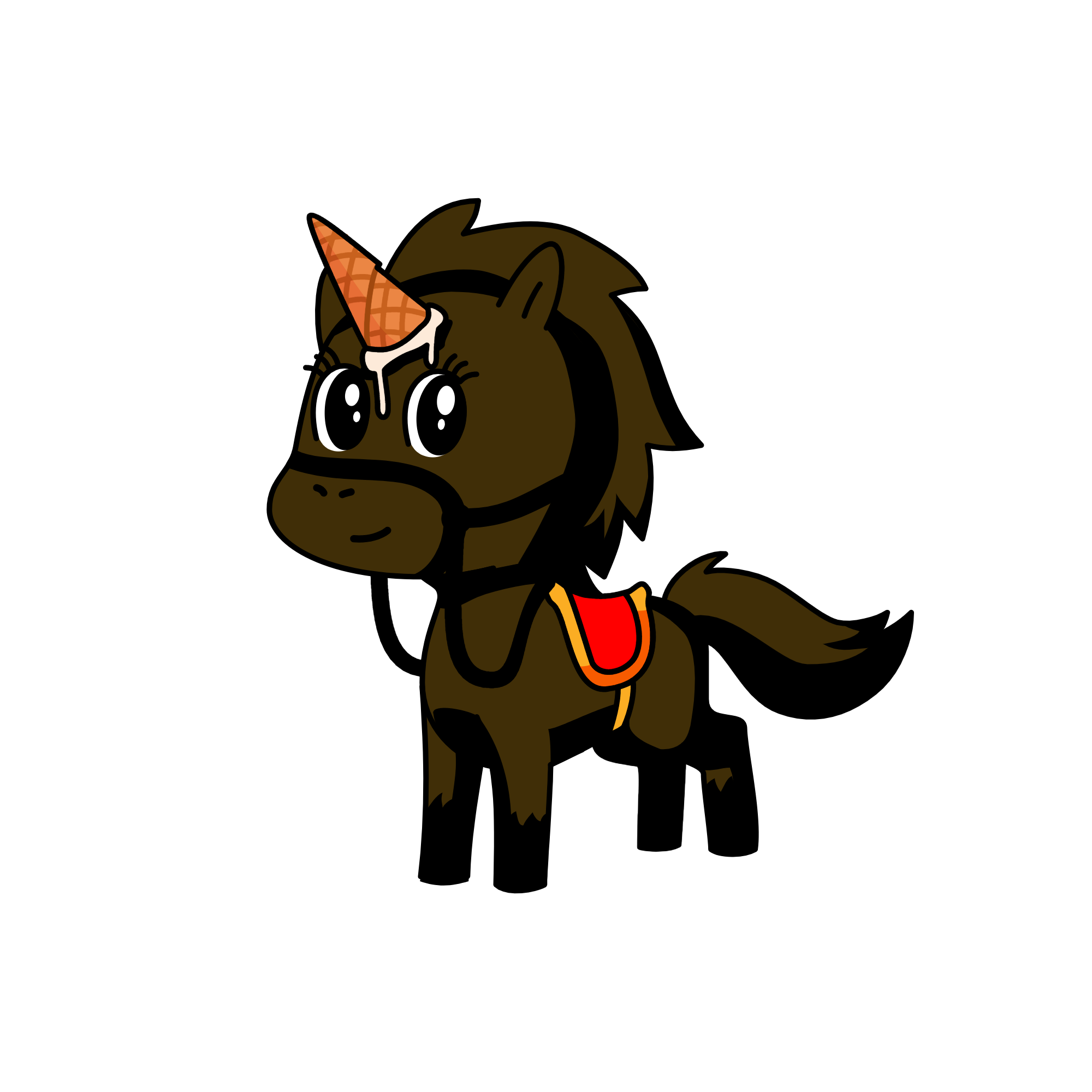 choclate, the unicorn
