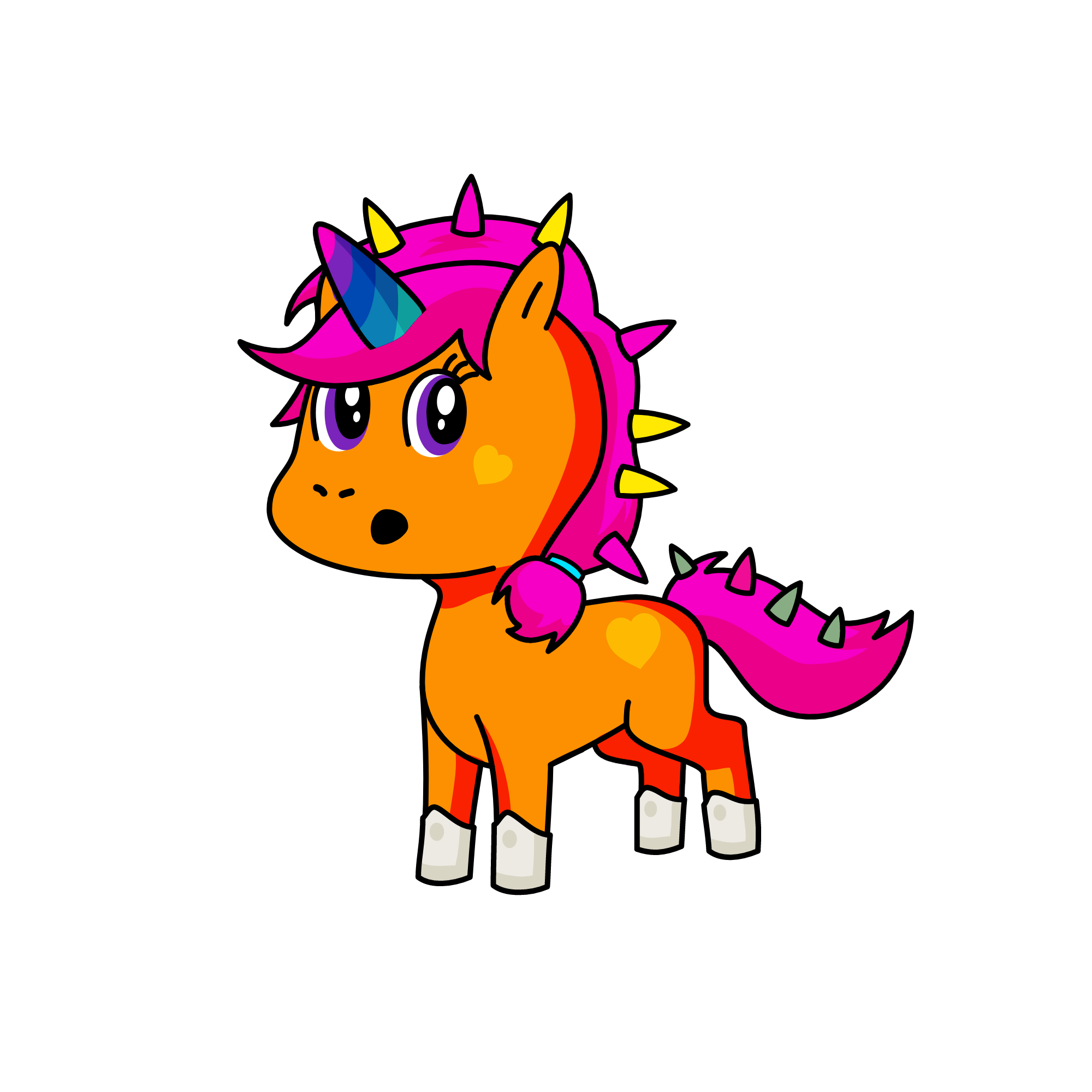 Whoever is faking to be me stop!!!, the unicorn