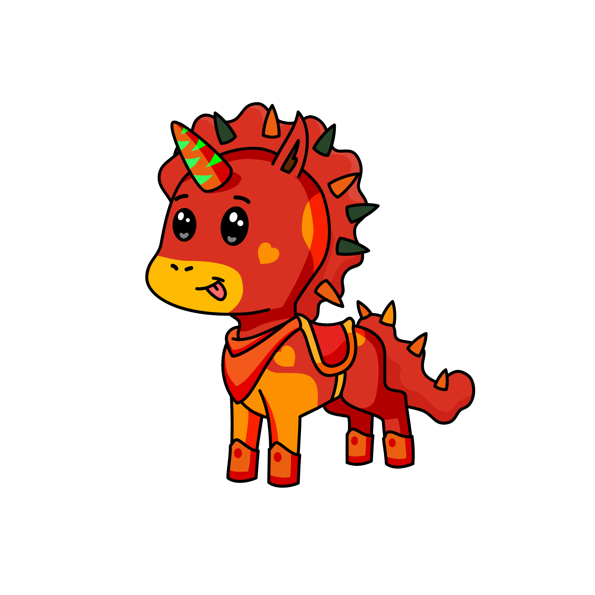 Burns, the unicorn