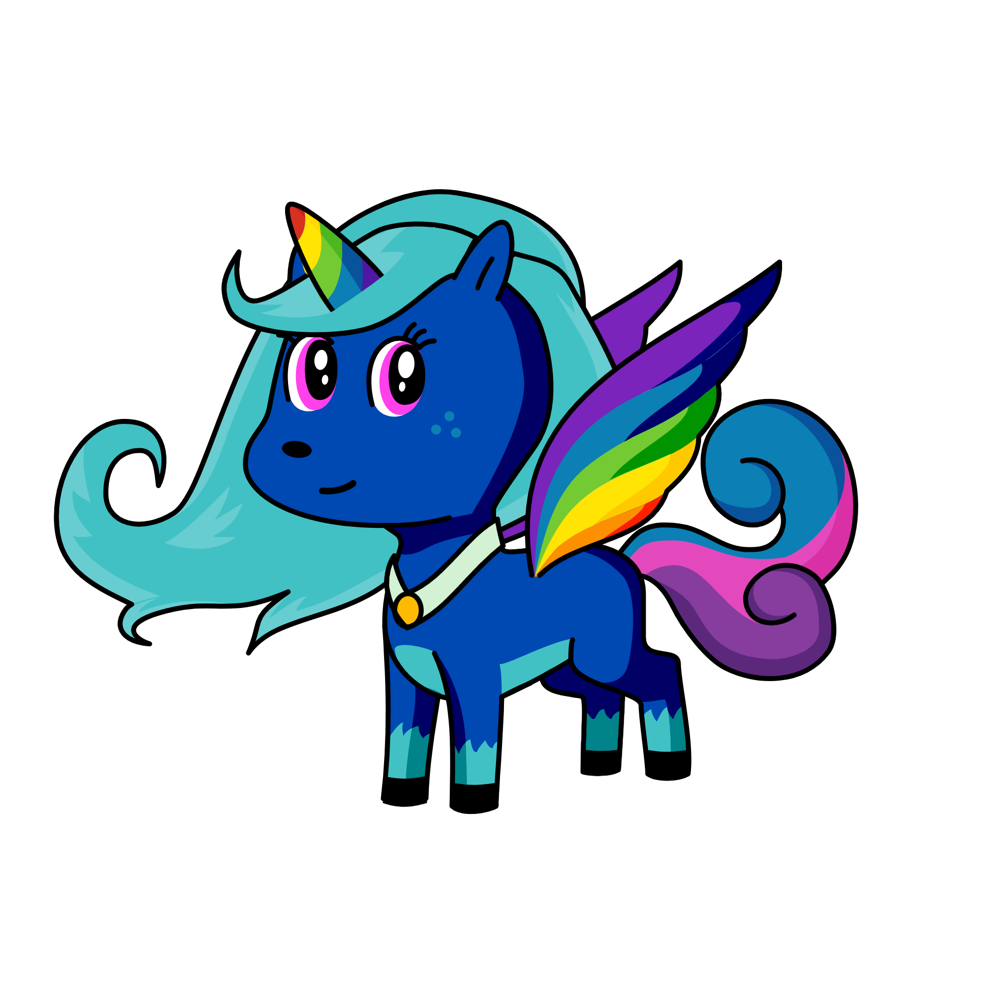moon, the unicorn