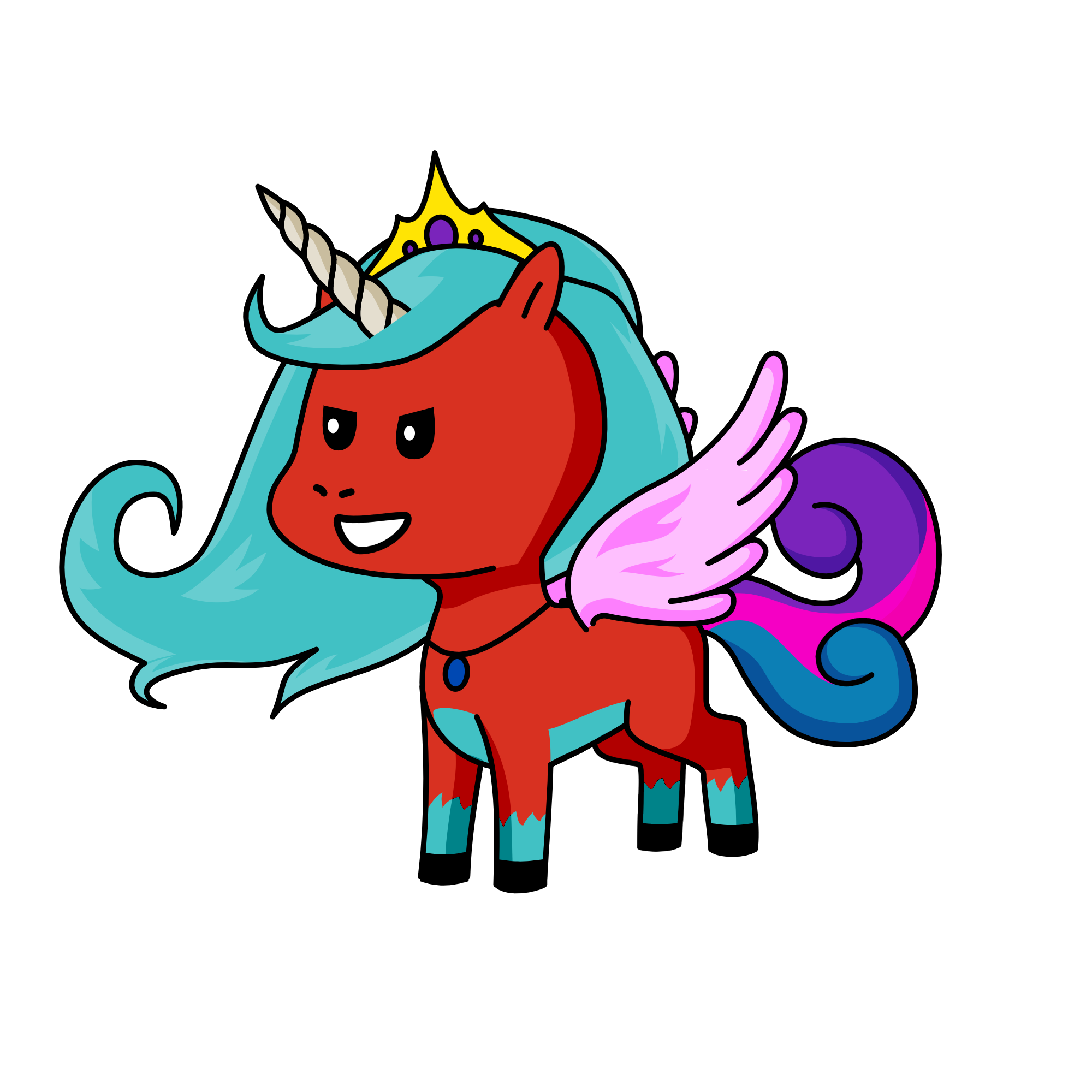 super spirel, the unicorn