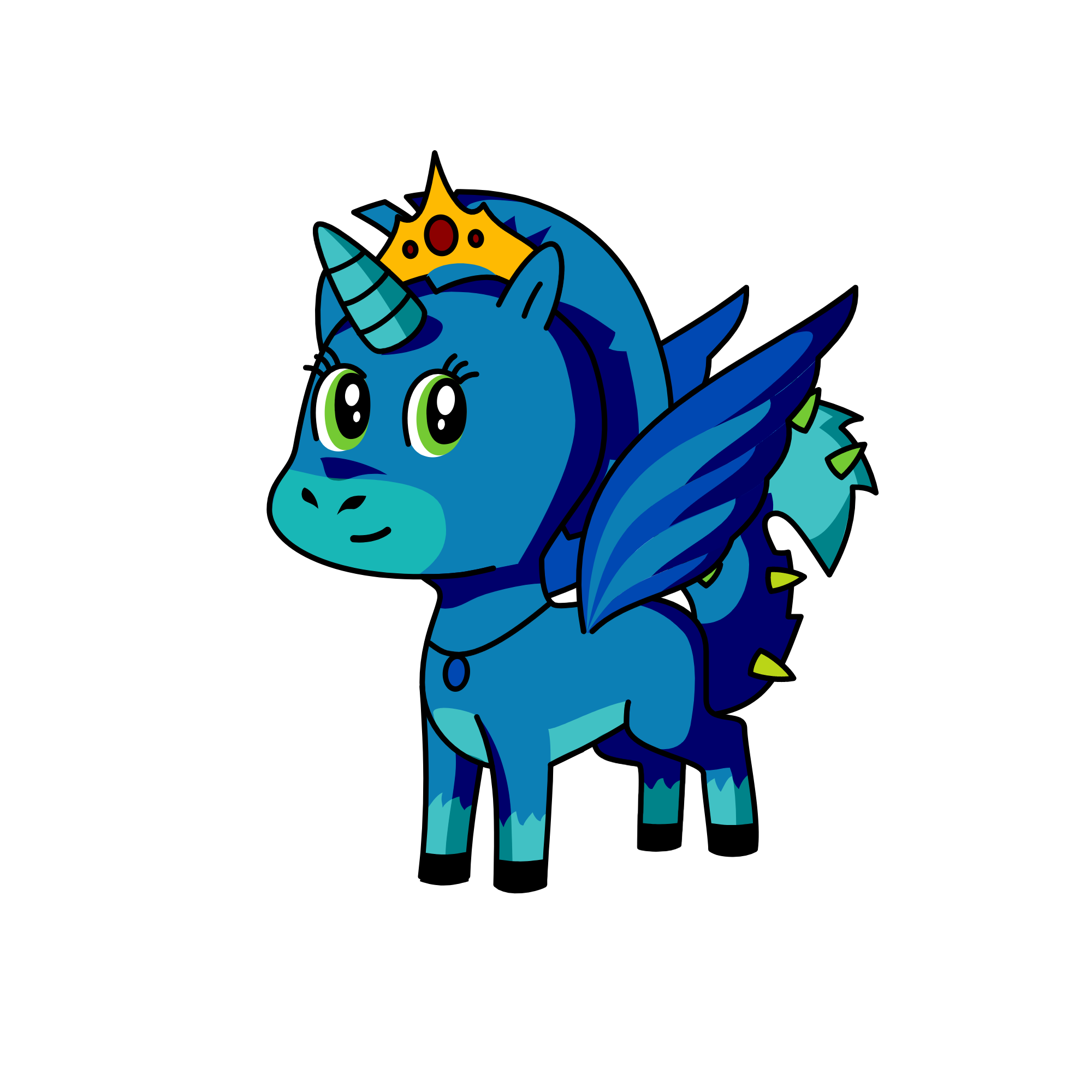 wave a corn, the unicorn