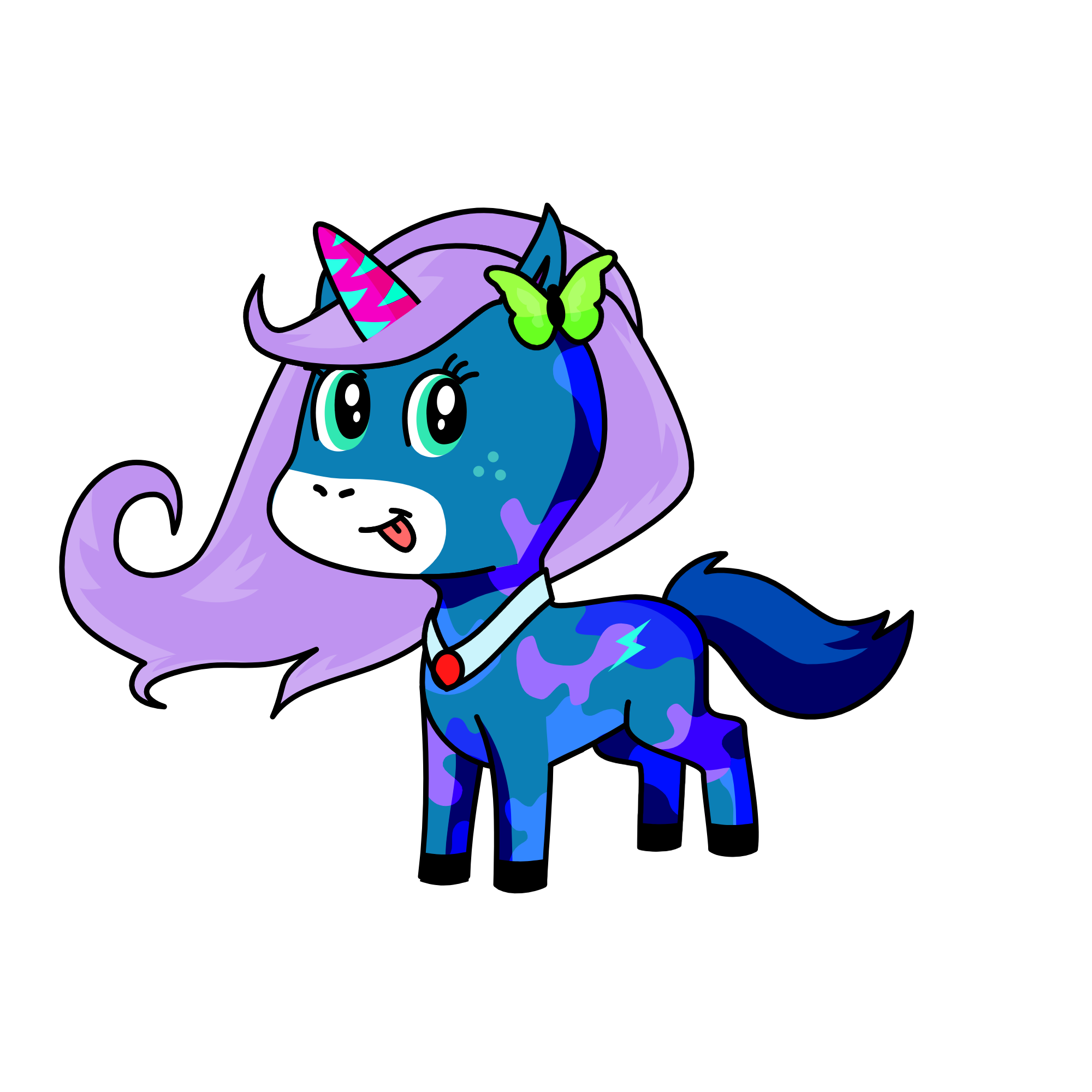 Beauty, the unicorn