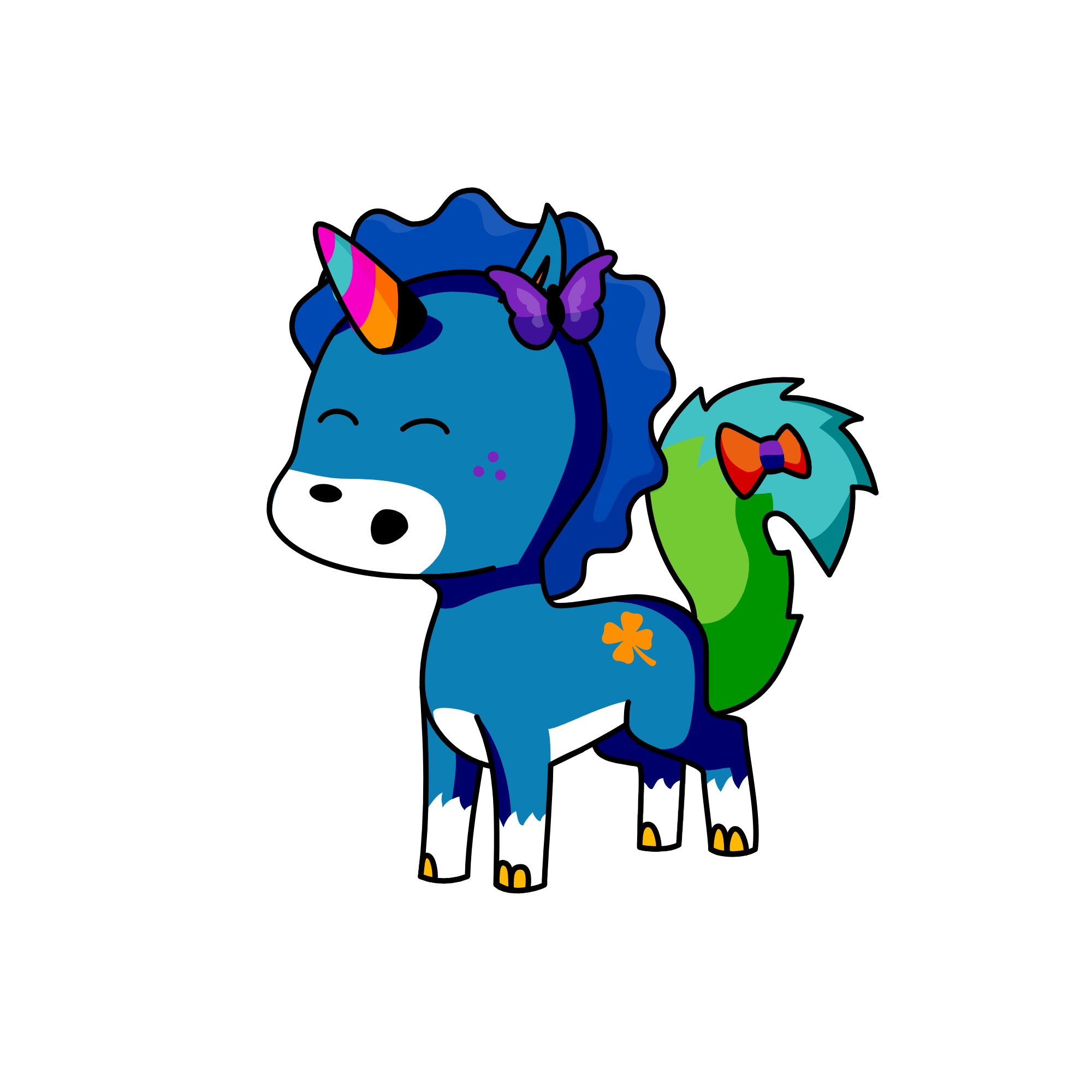 cooo coooo, the unicorn
