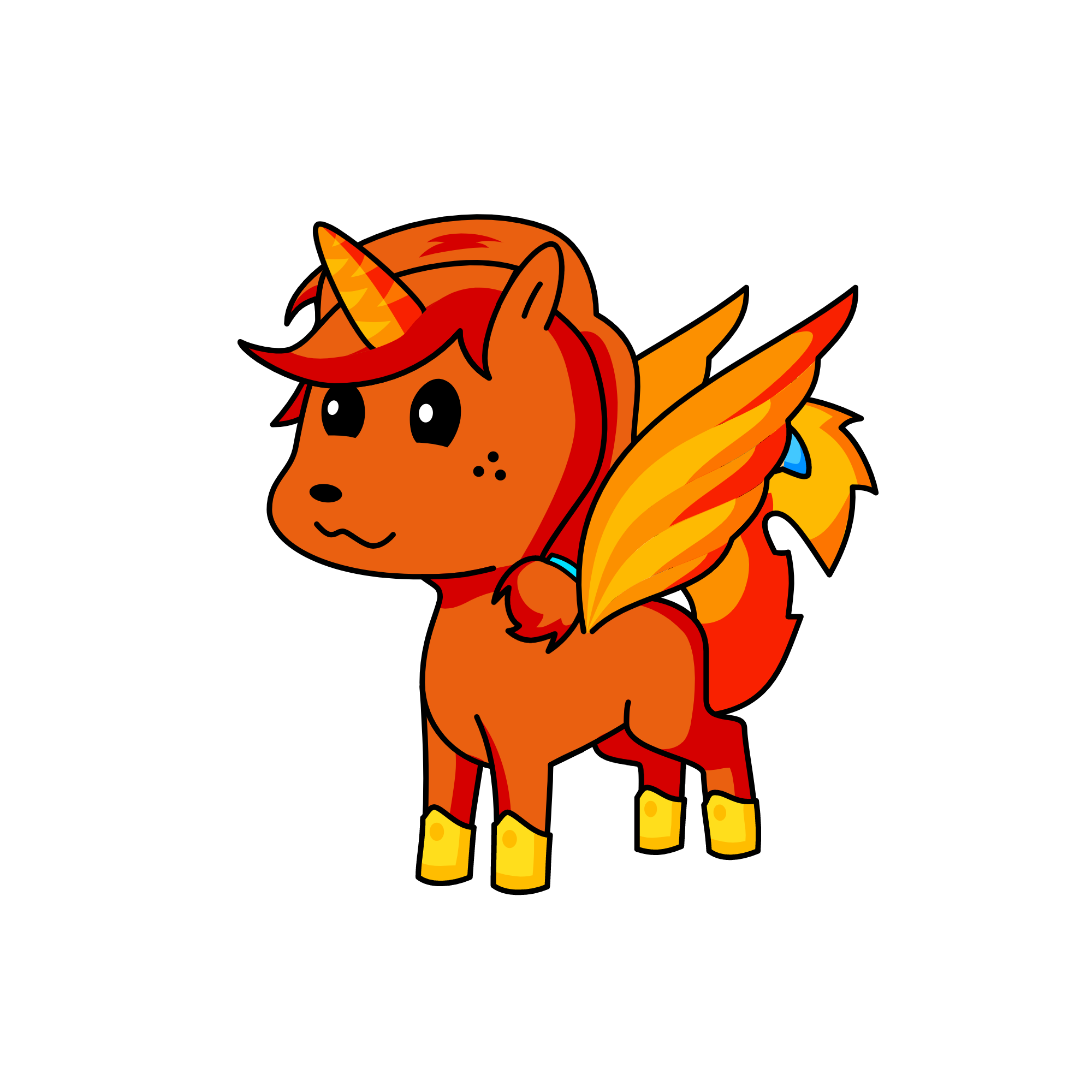 foxy, the unicorn