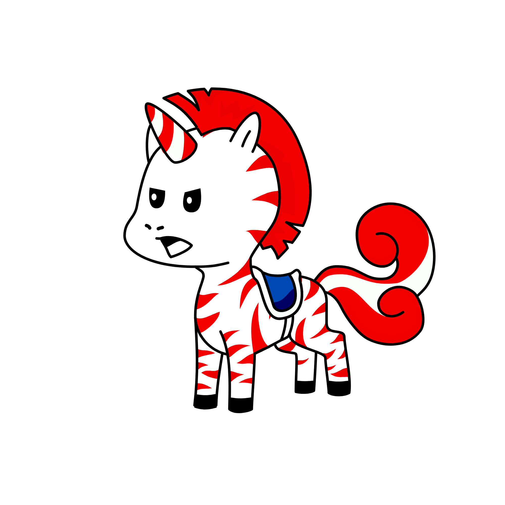 Pepperment Butler, the unicorn