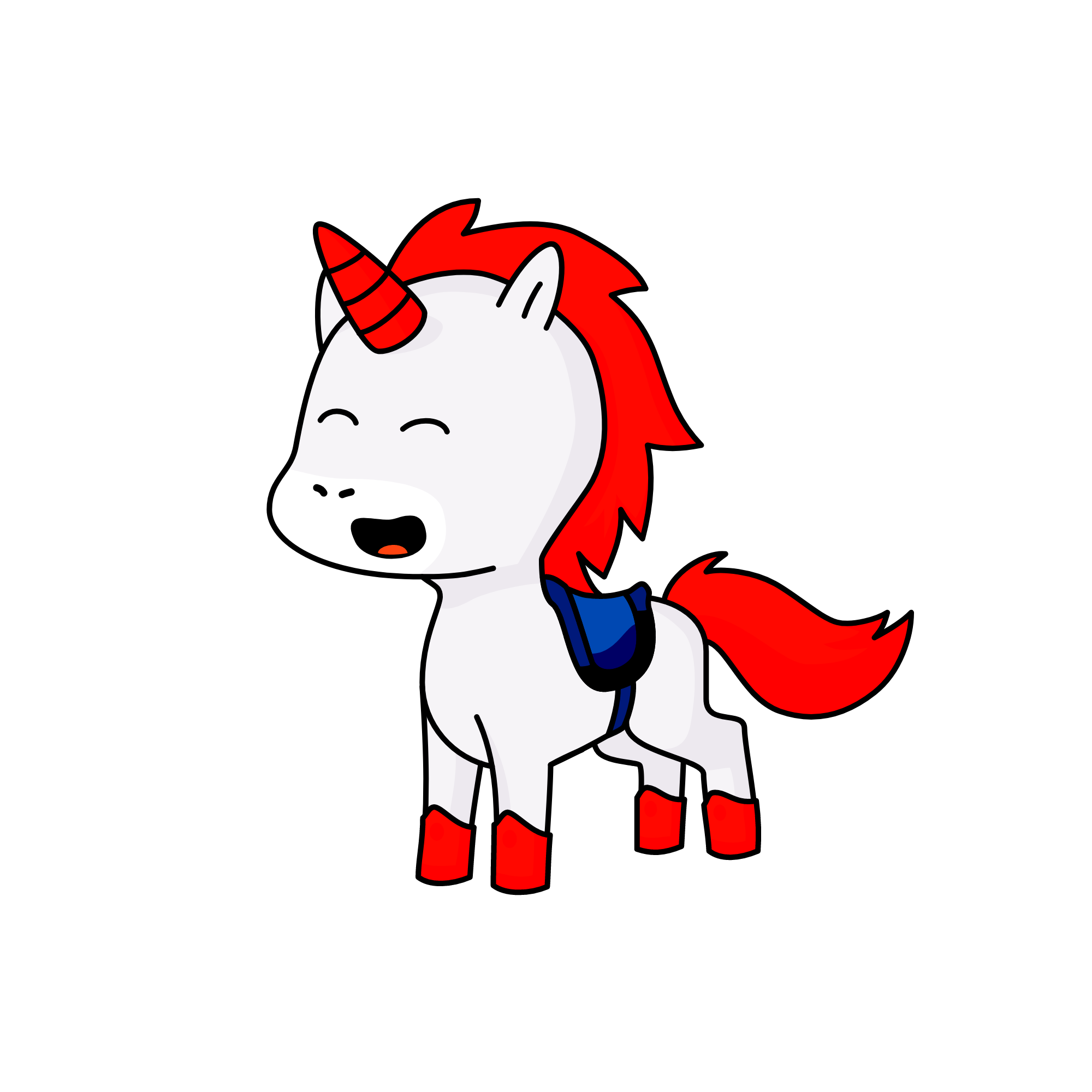 Peppermint Butler, the unicorn