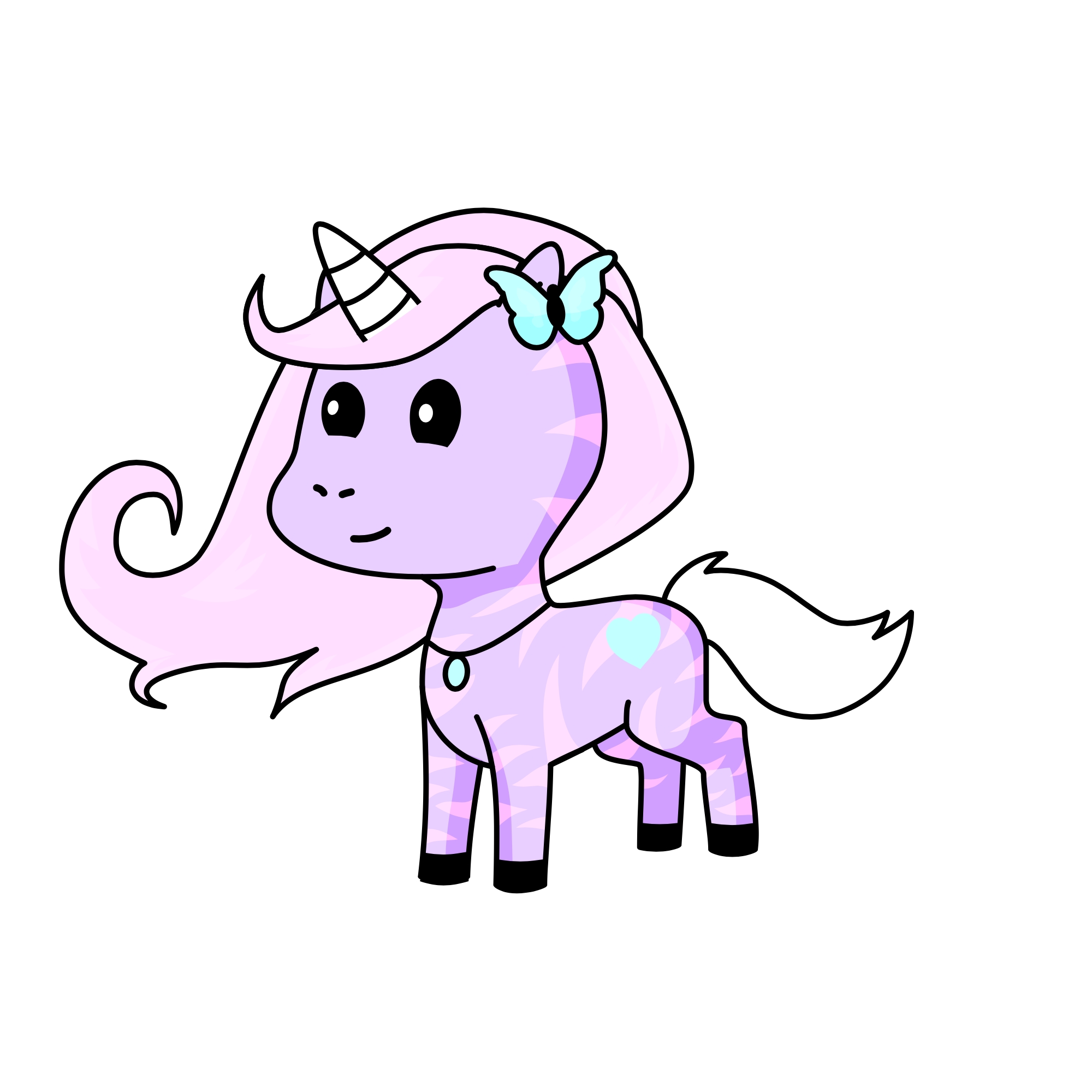 lilac, the unicorn