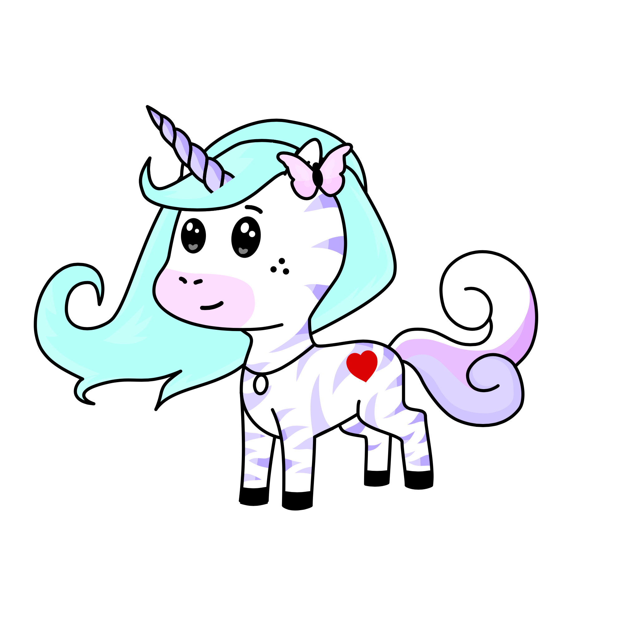 Snowy, the unicorn
