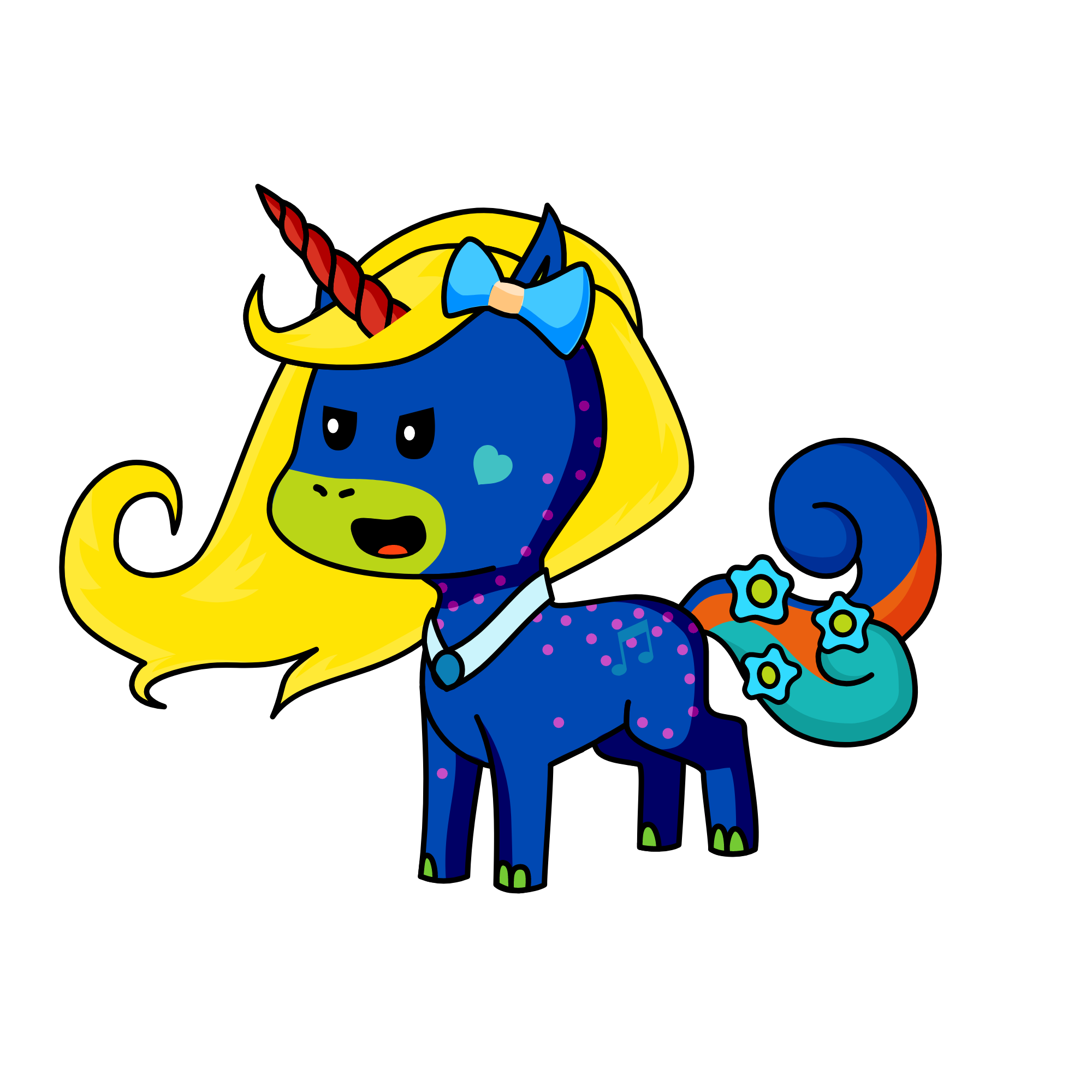 mORiah, the unicorn