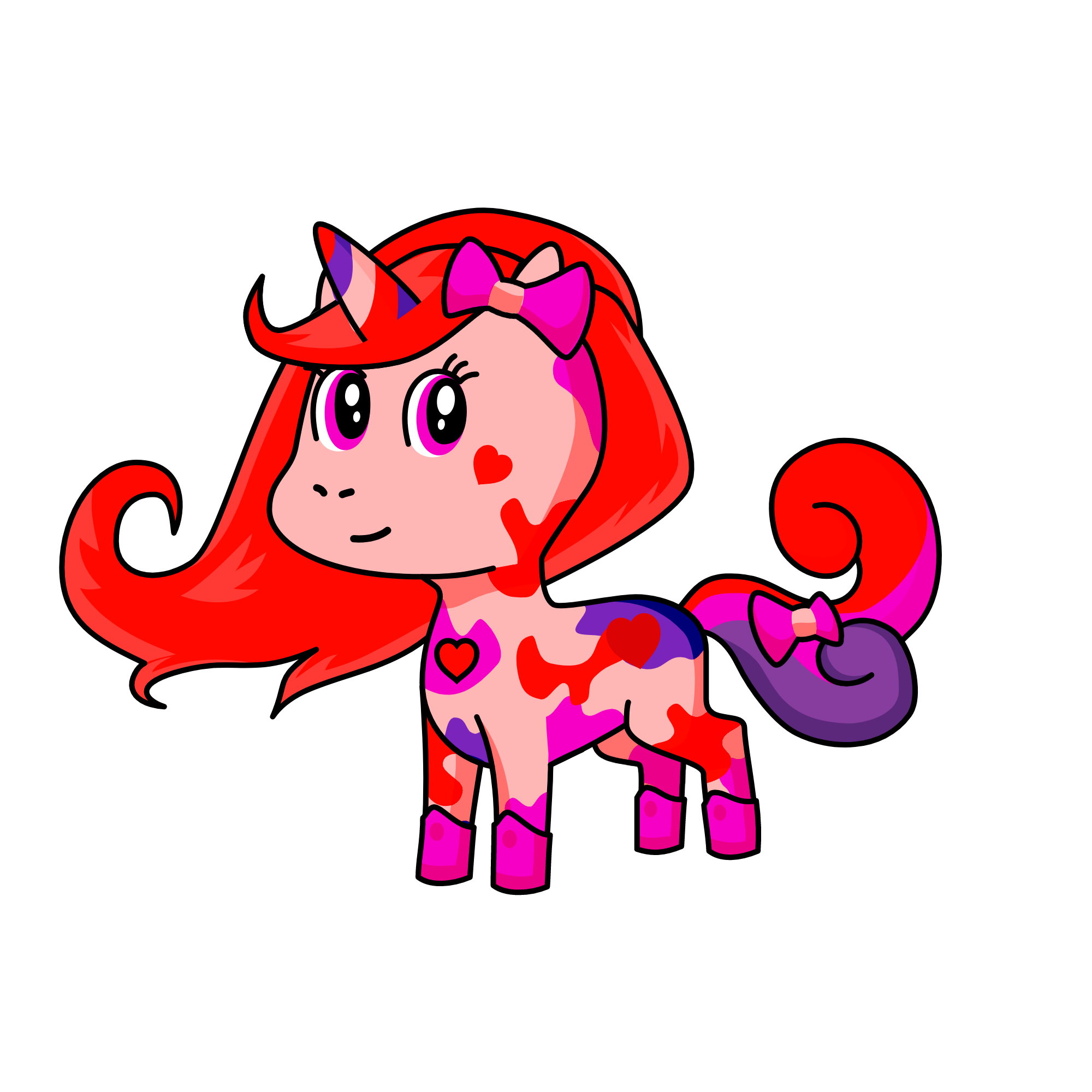 valentines day, the unicorn