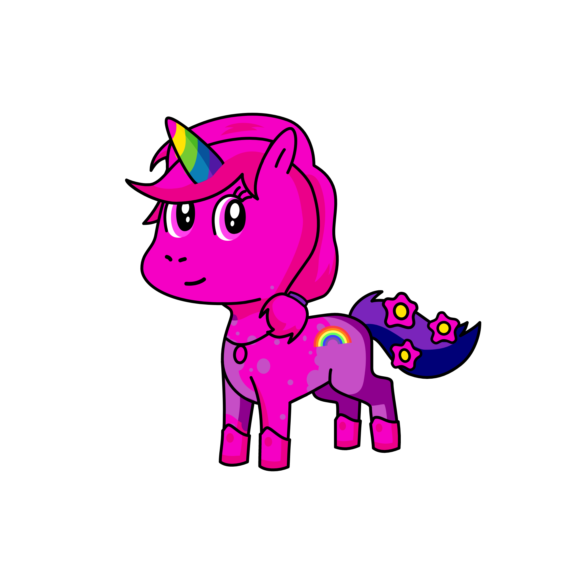 Elsa, the unicorn