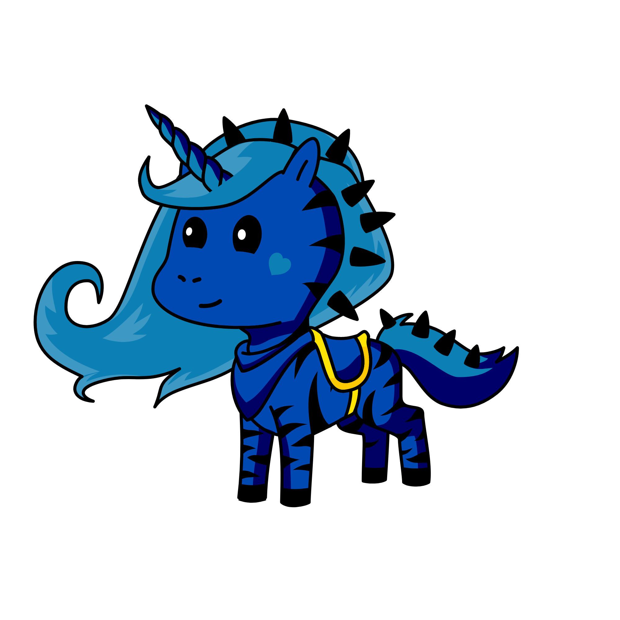 السا, the unicorn