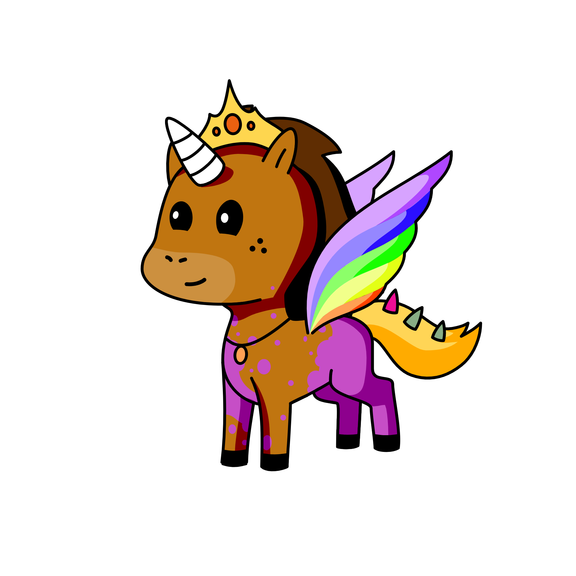 ginger, the unicorn