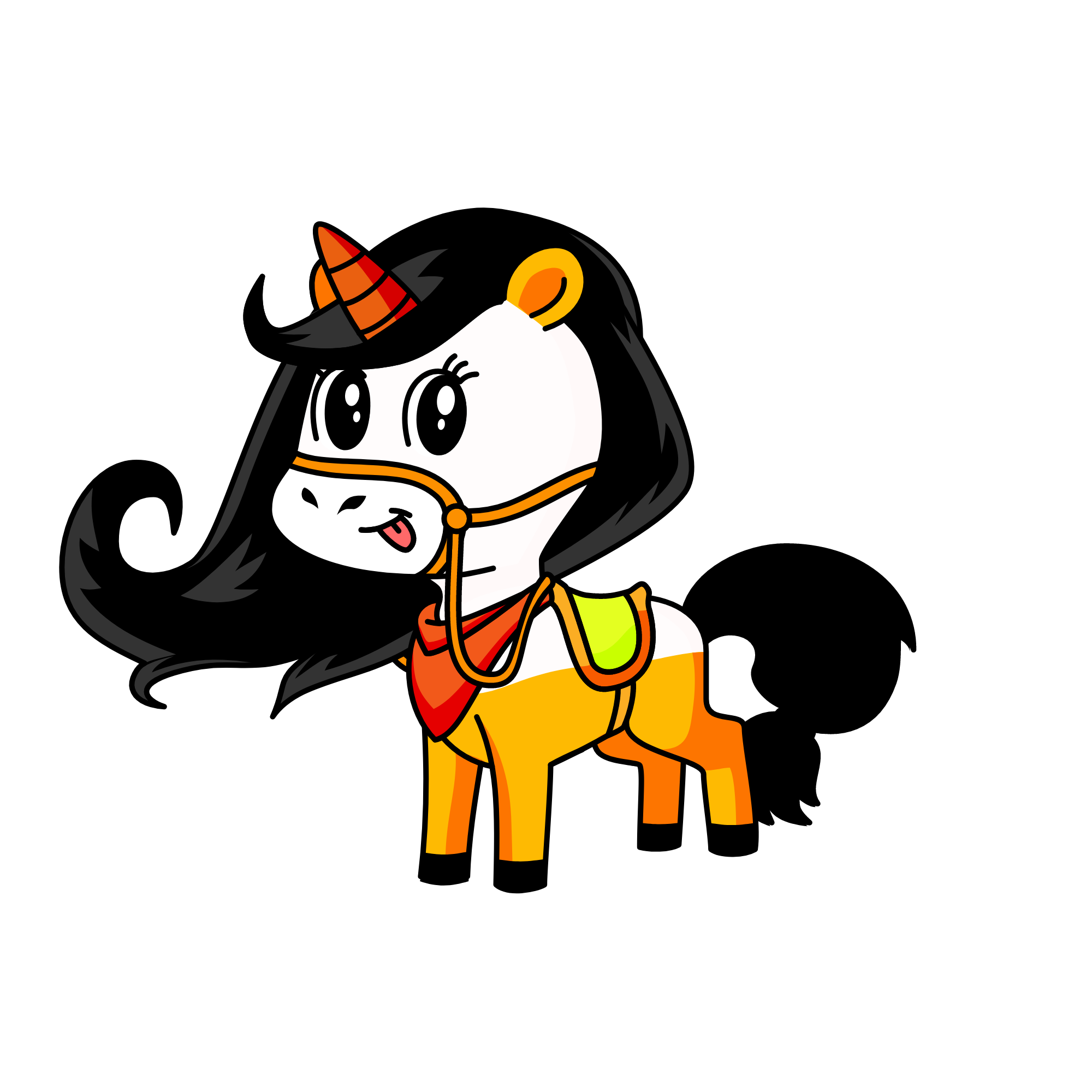 h, the unicorn