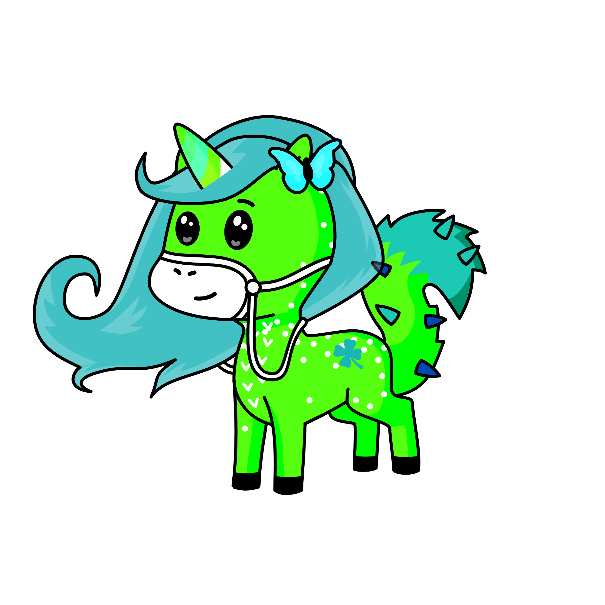 Grass queen, the unicorn