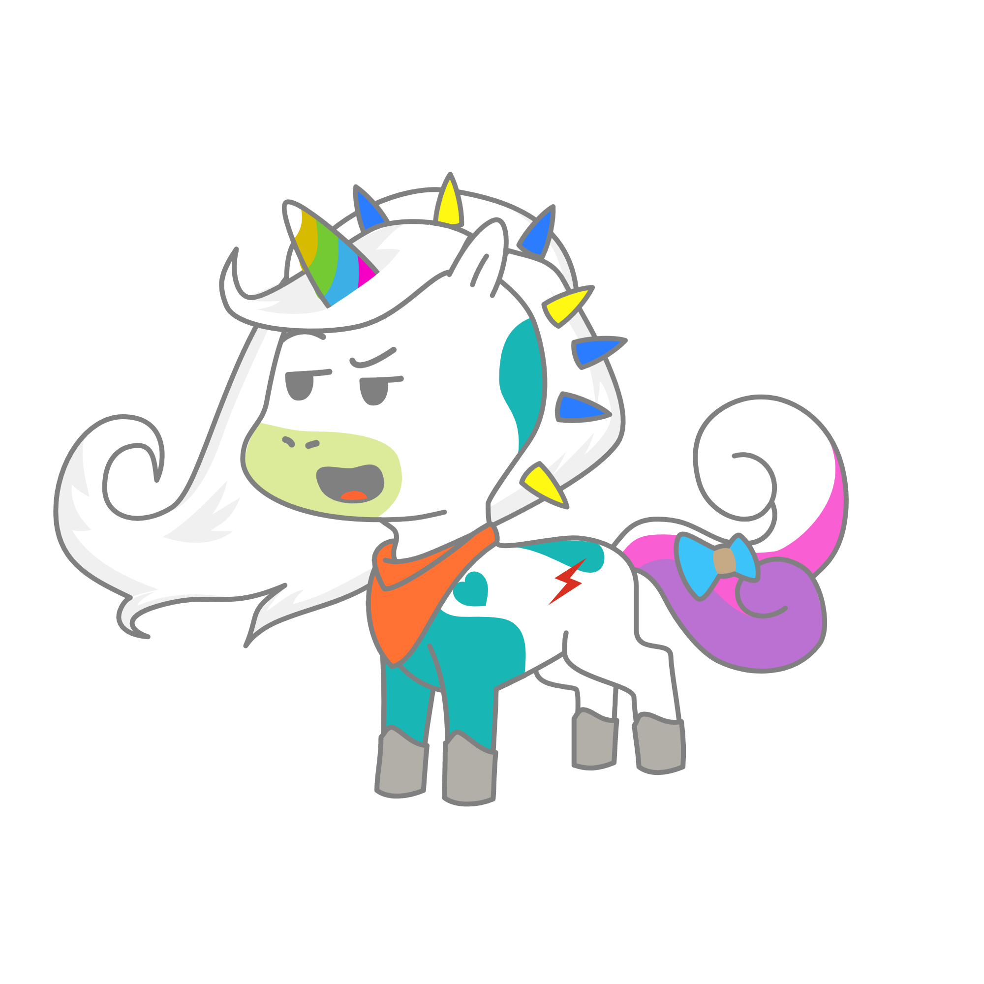 Perrito, the unicorn