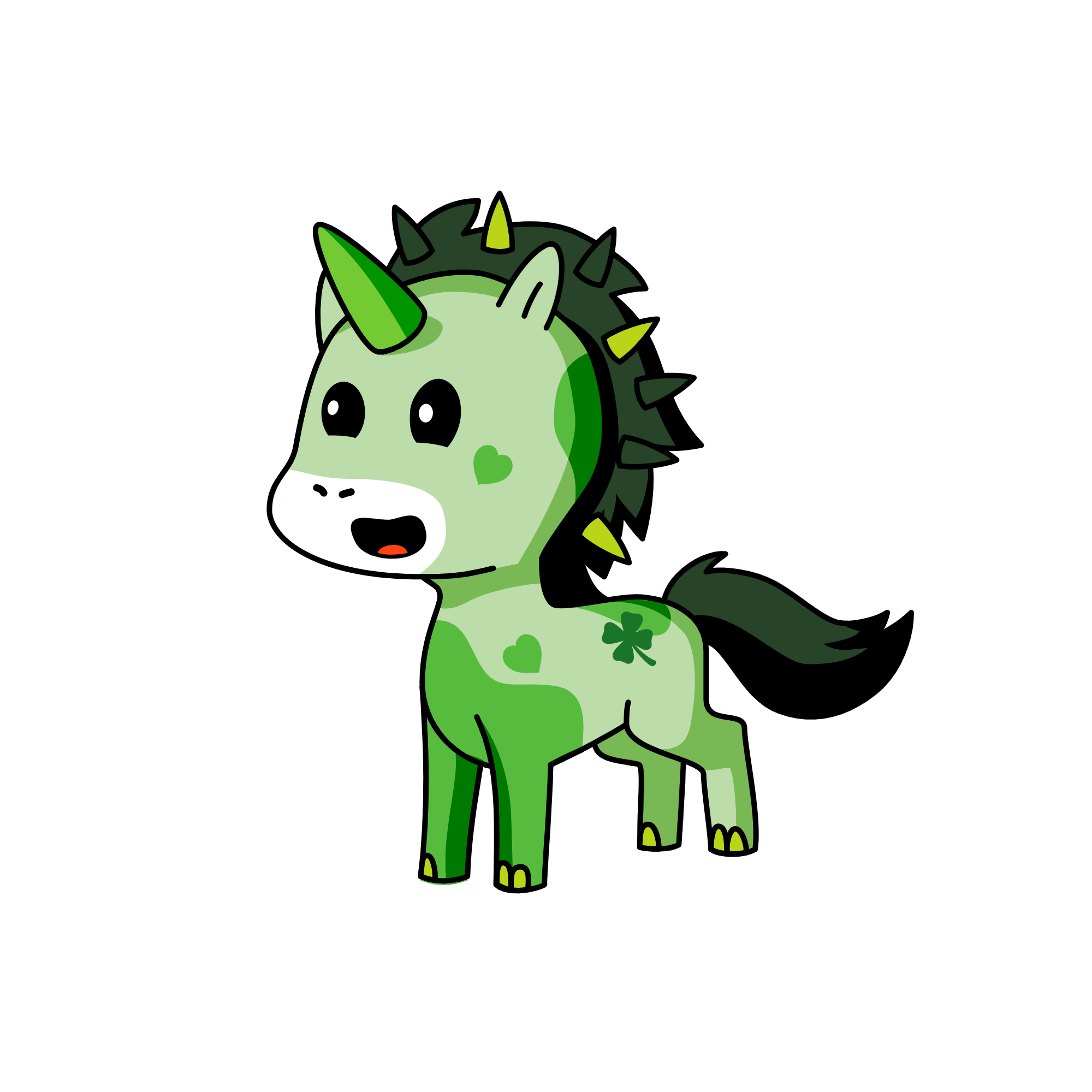 tree, the unicorn