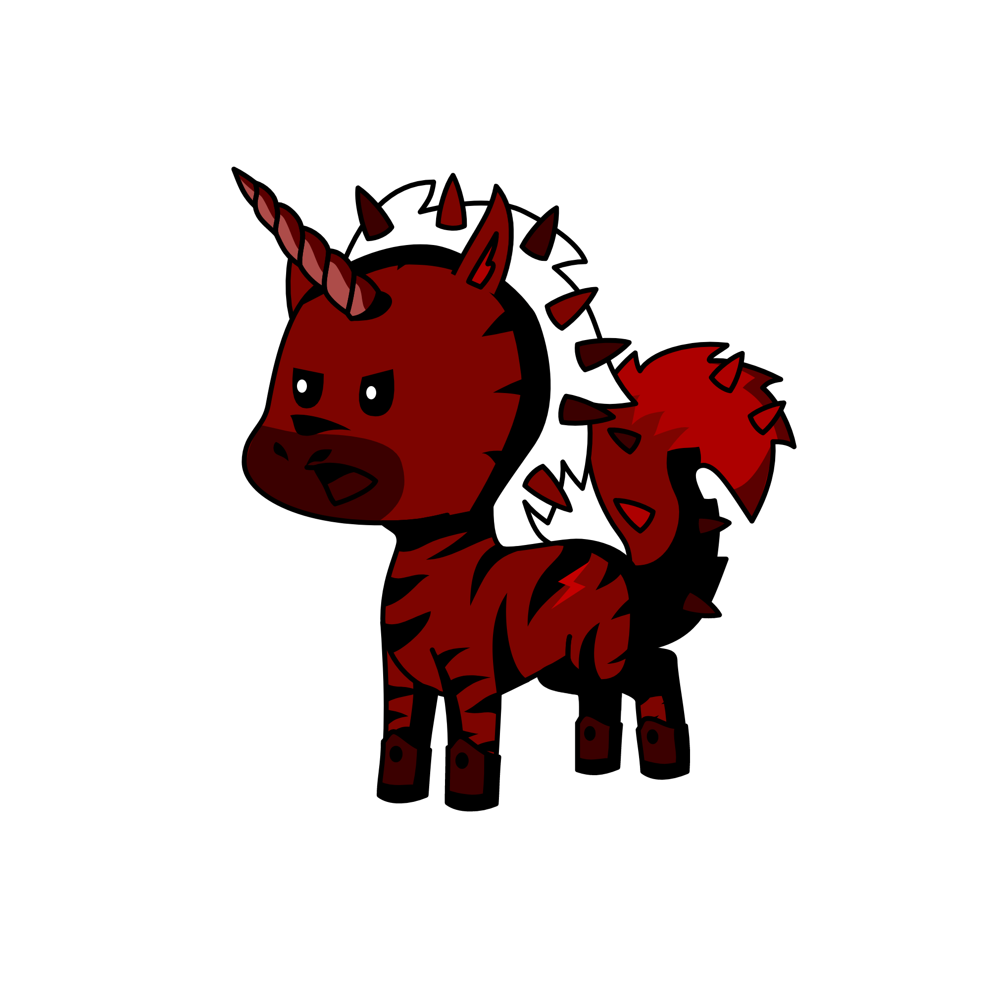 DARKDEATH!, the unicorn
