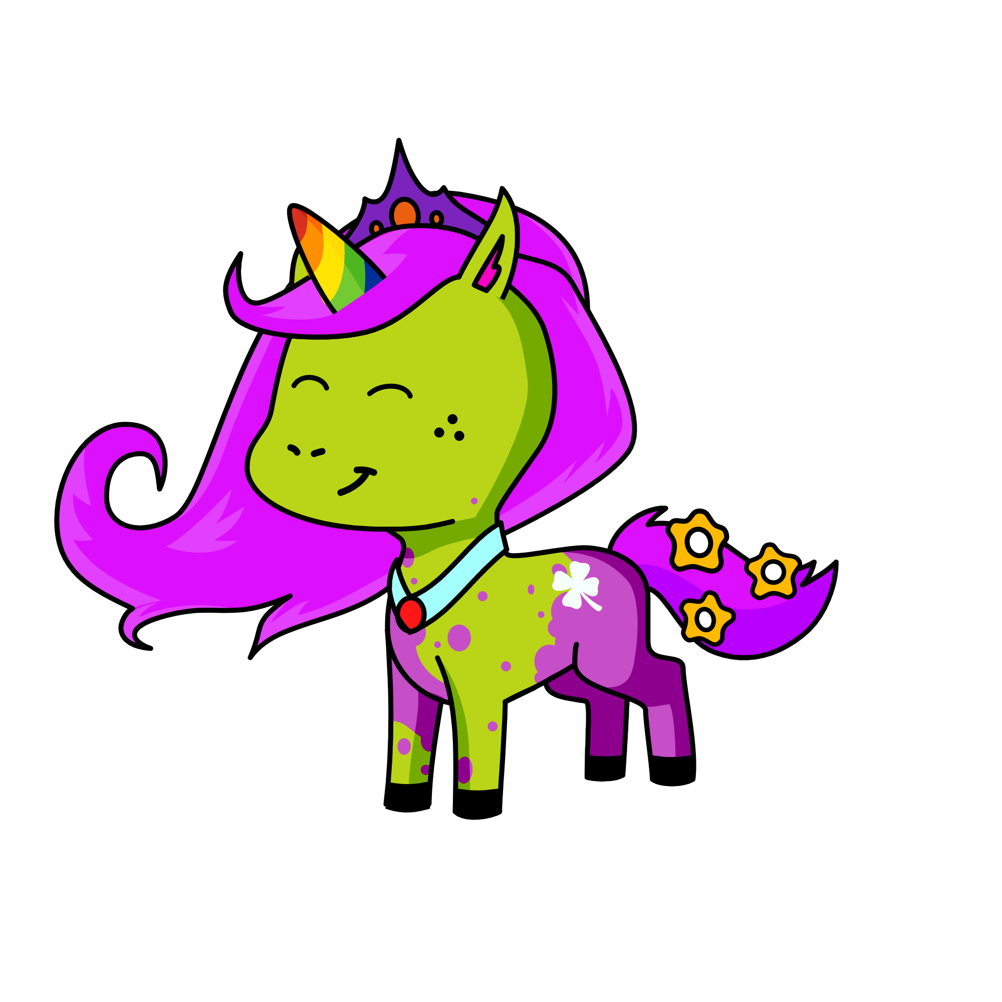 Lilly, the unicorn