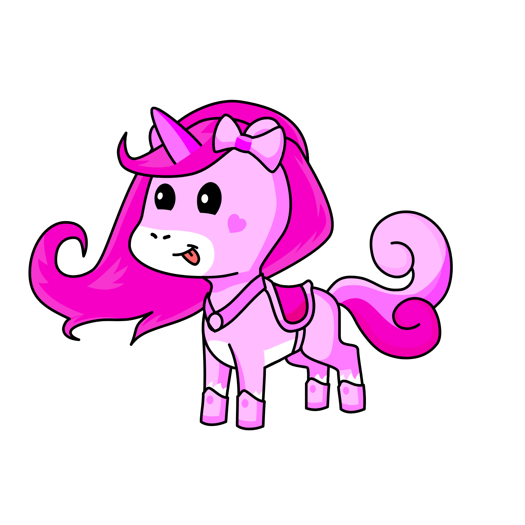 Candy, the unicorn