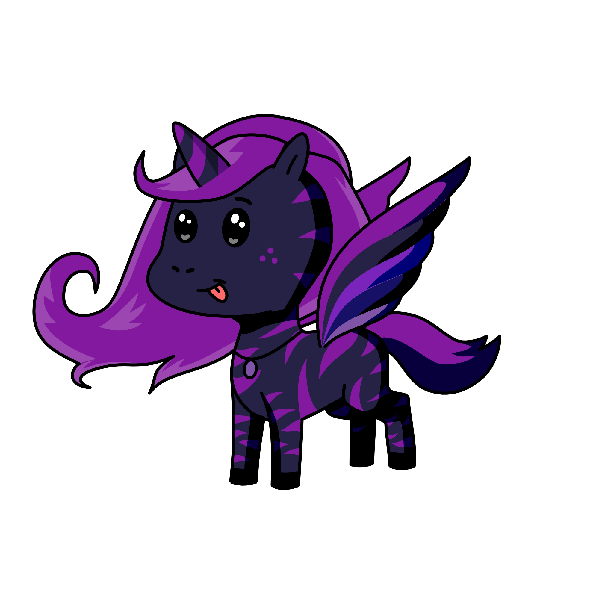NIGHT DIMOND, the unicorn