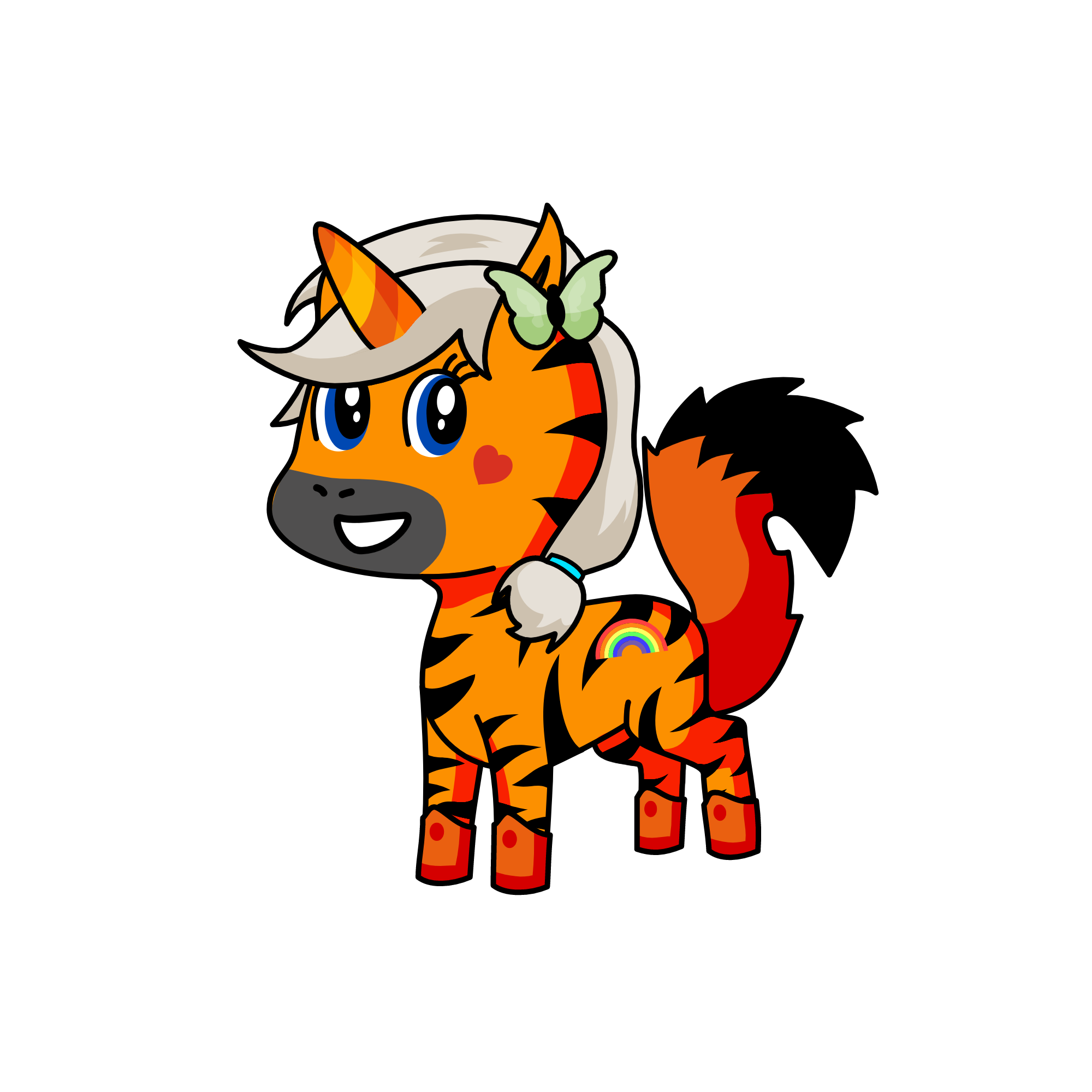 tigresa unicornio, the unicorn