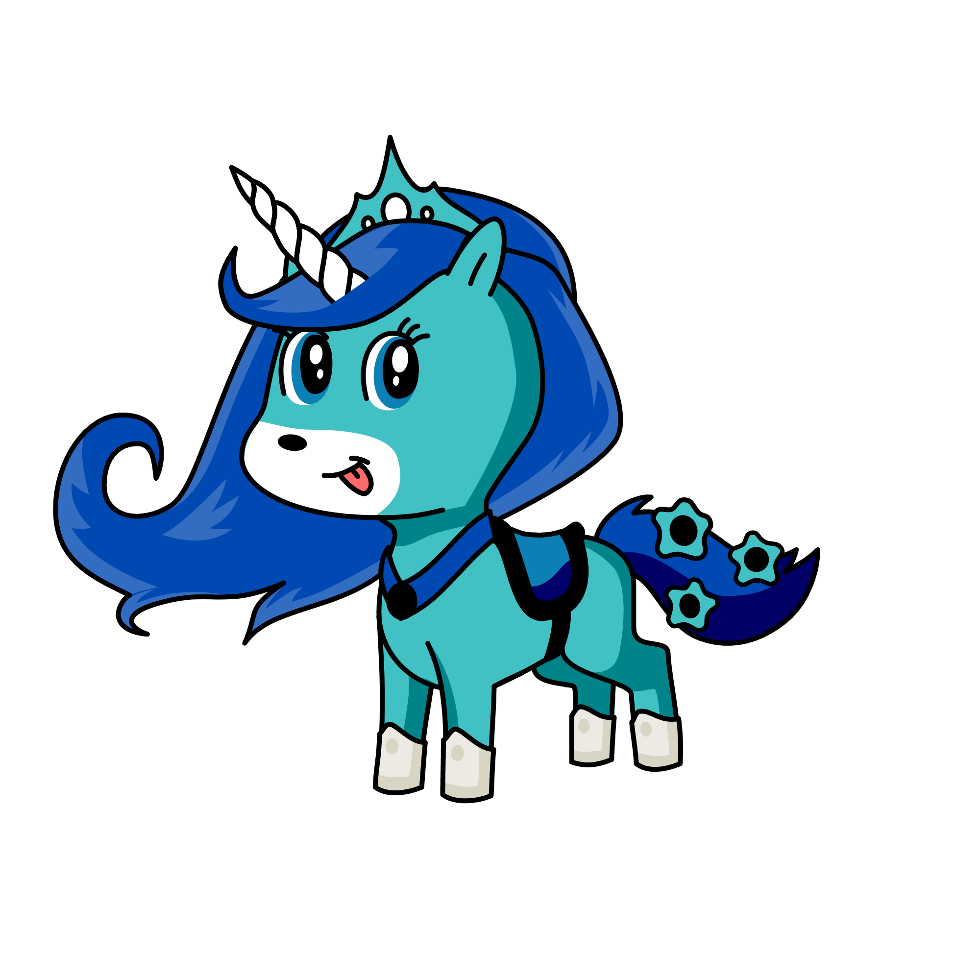 crystal/of the night, the unicorn