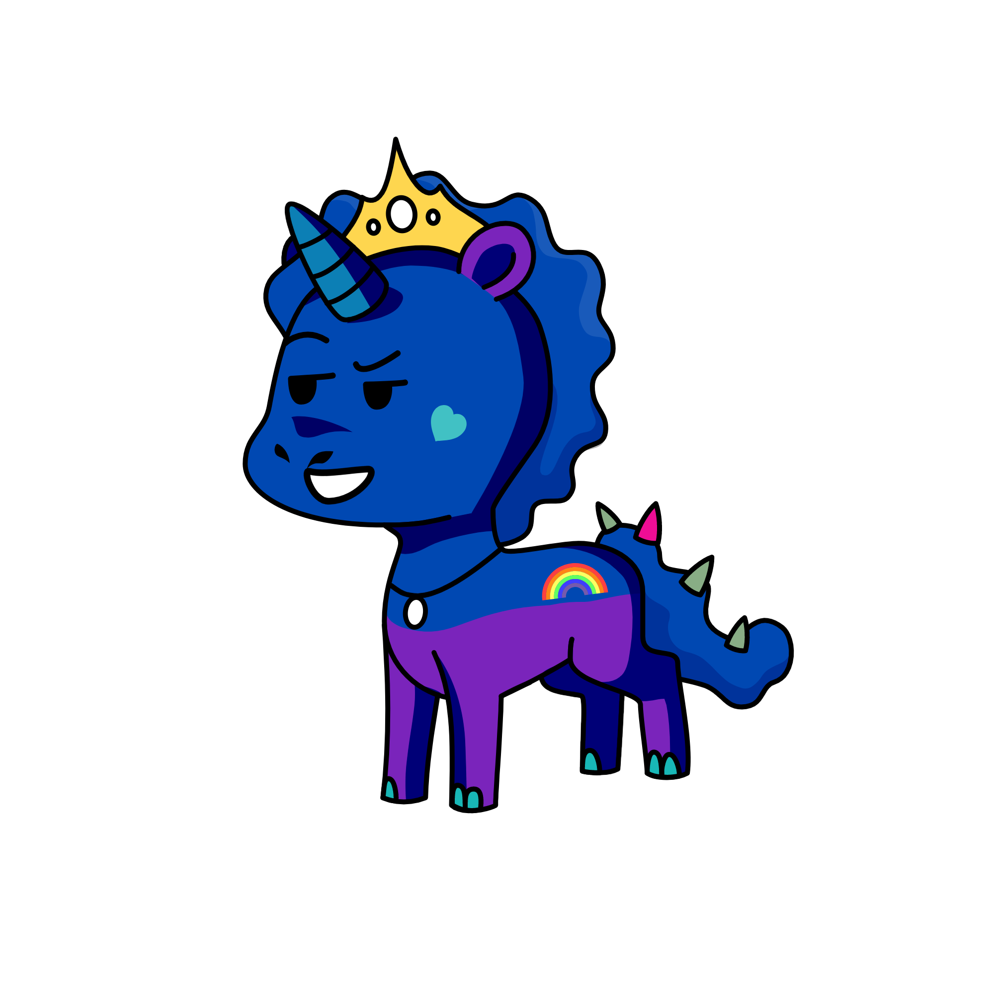random, the unicorn