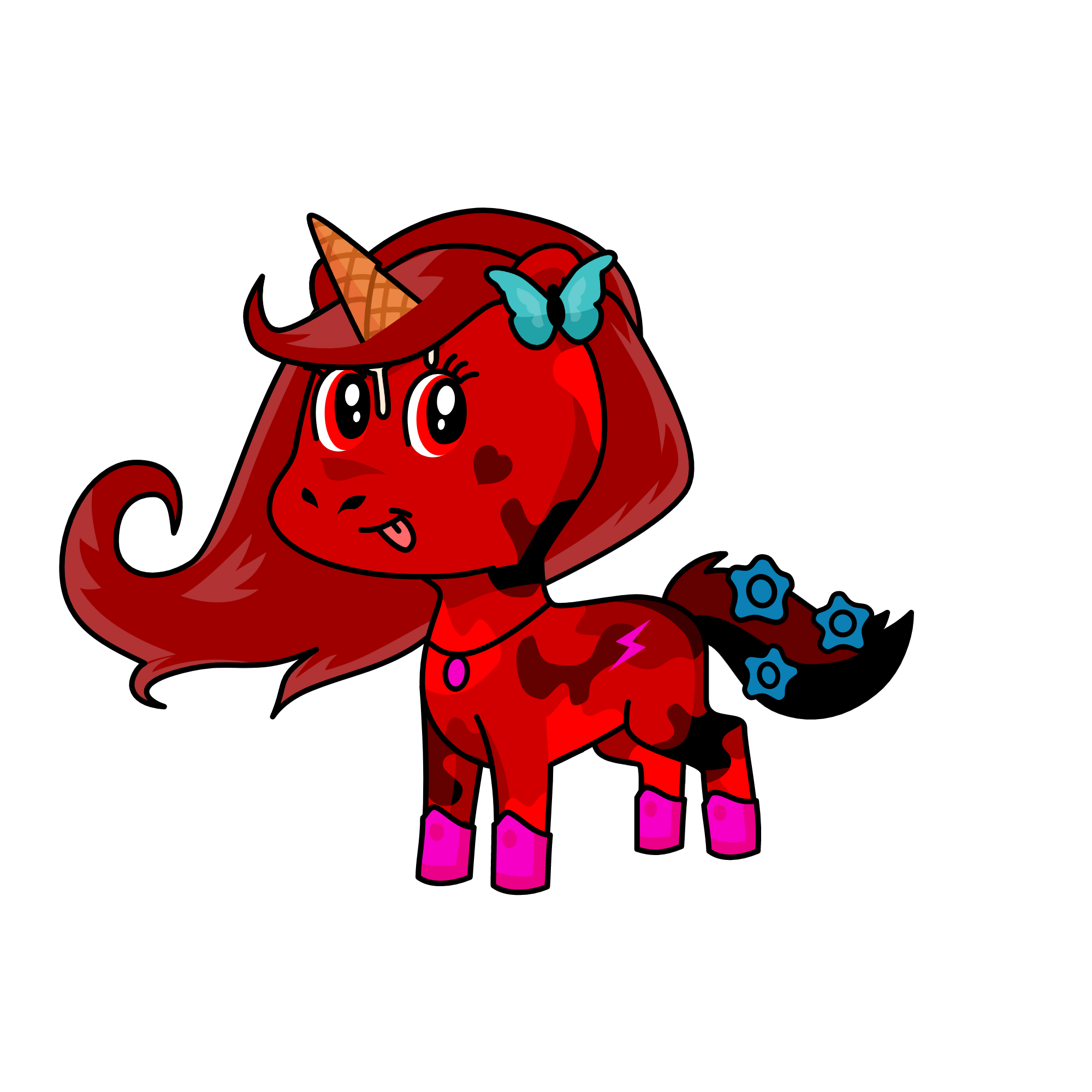 satfire, the unicorn