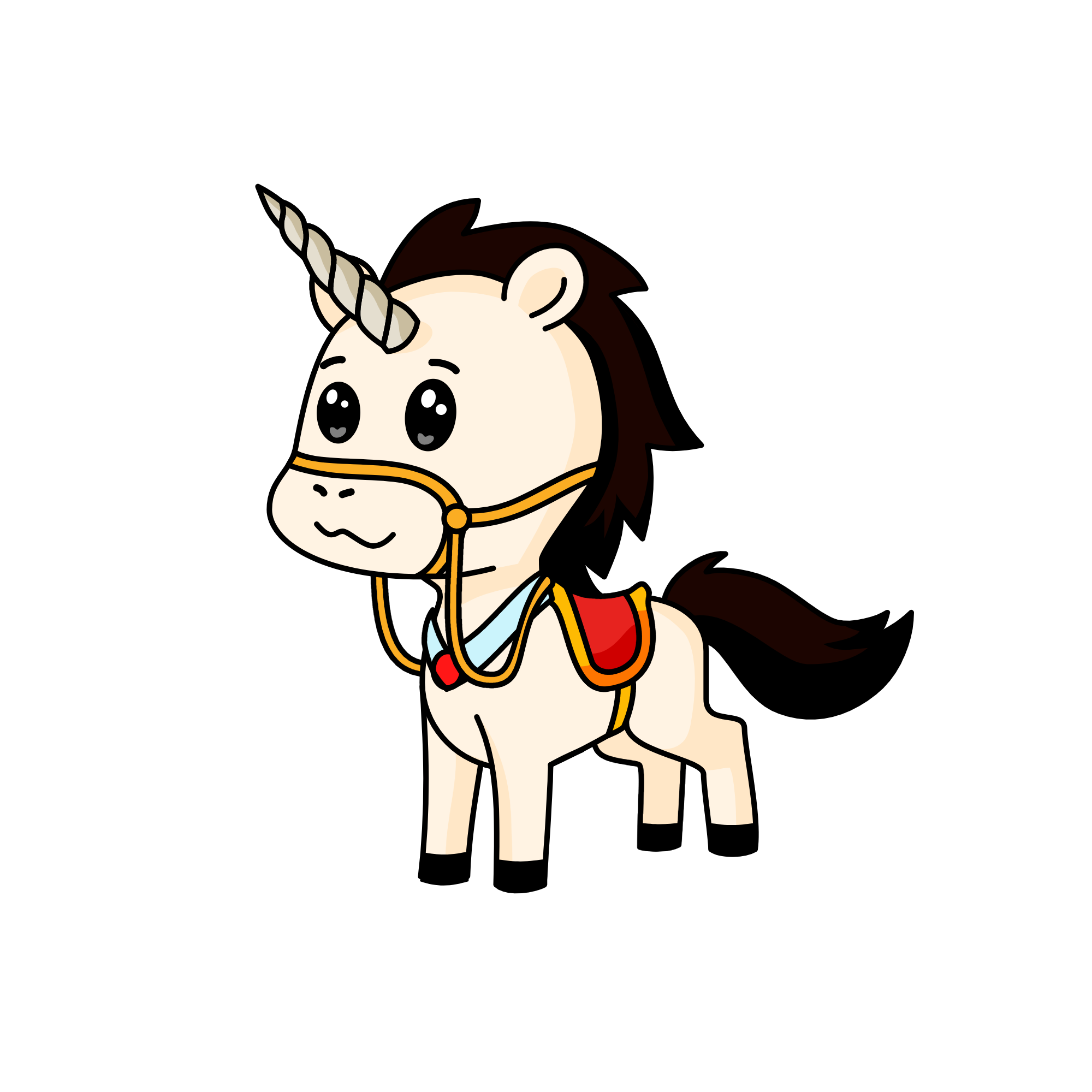 Melody, the unicorn
