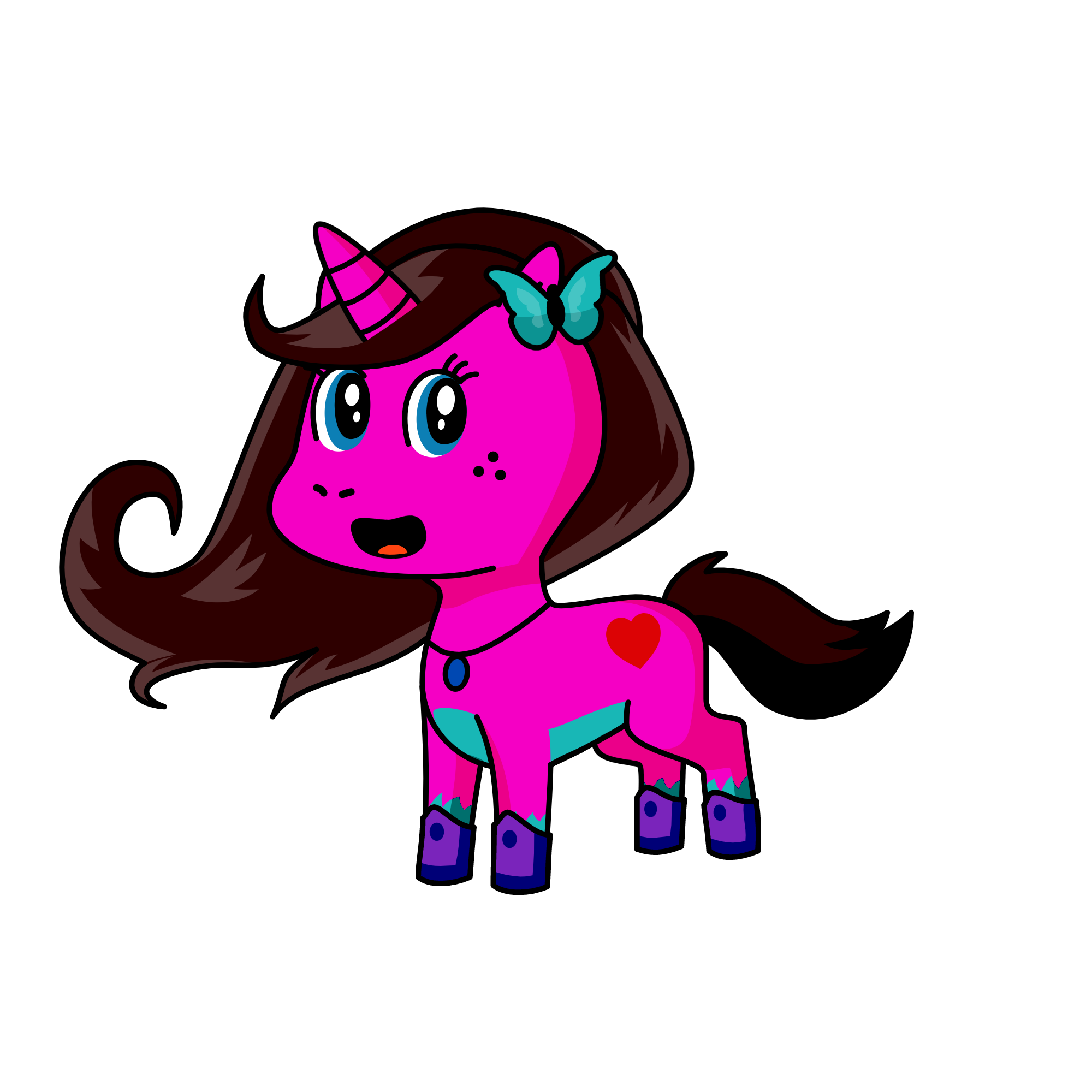 Sugarplum, the unicorn