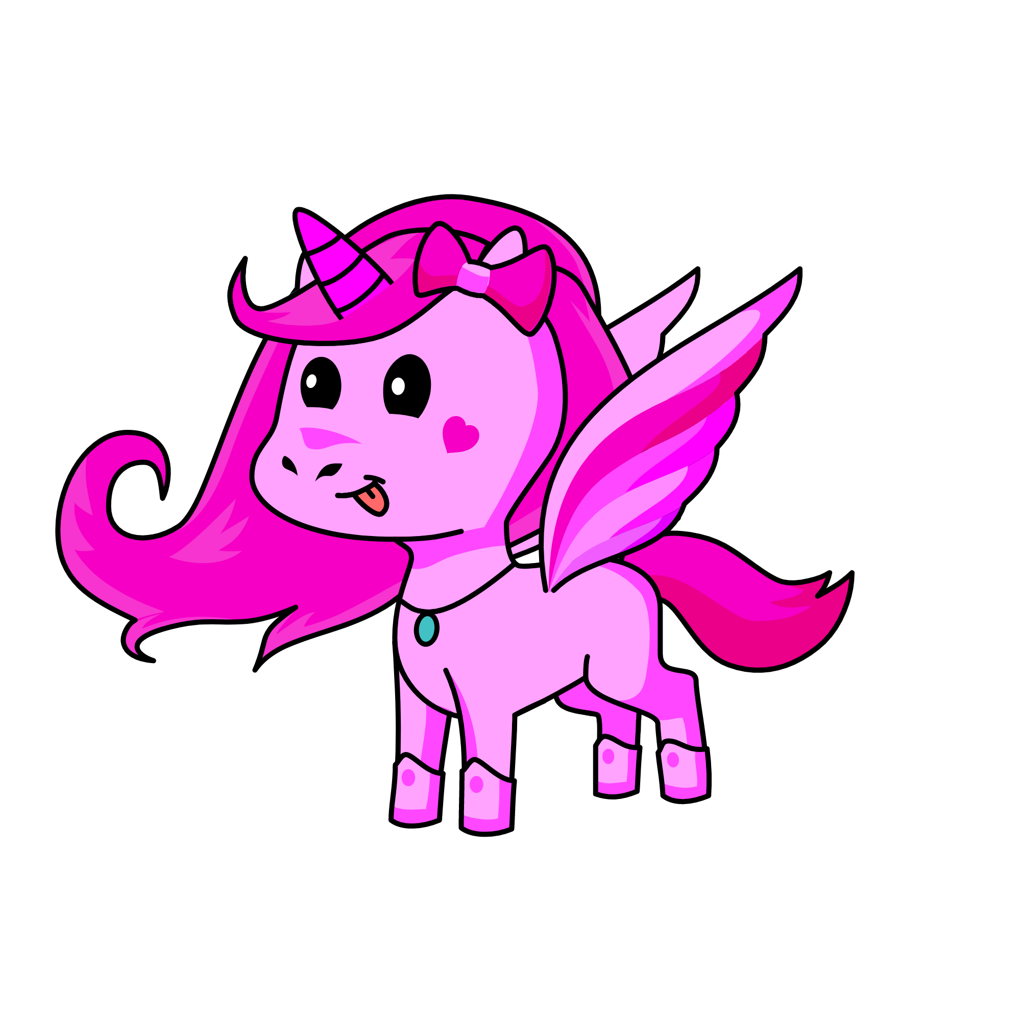 mia , the unicorn
