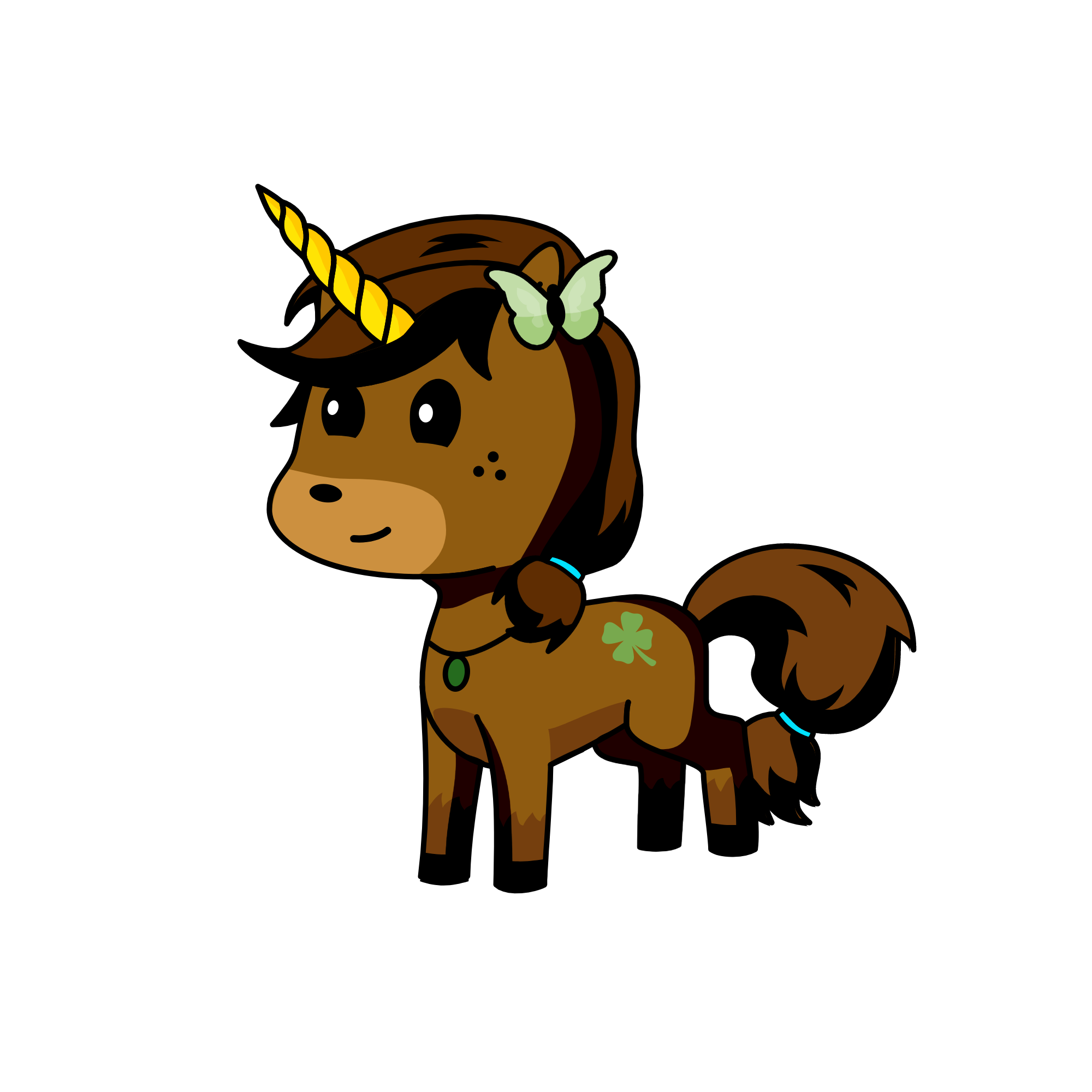 clover, the unicorn