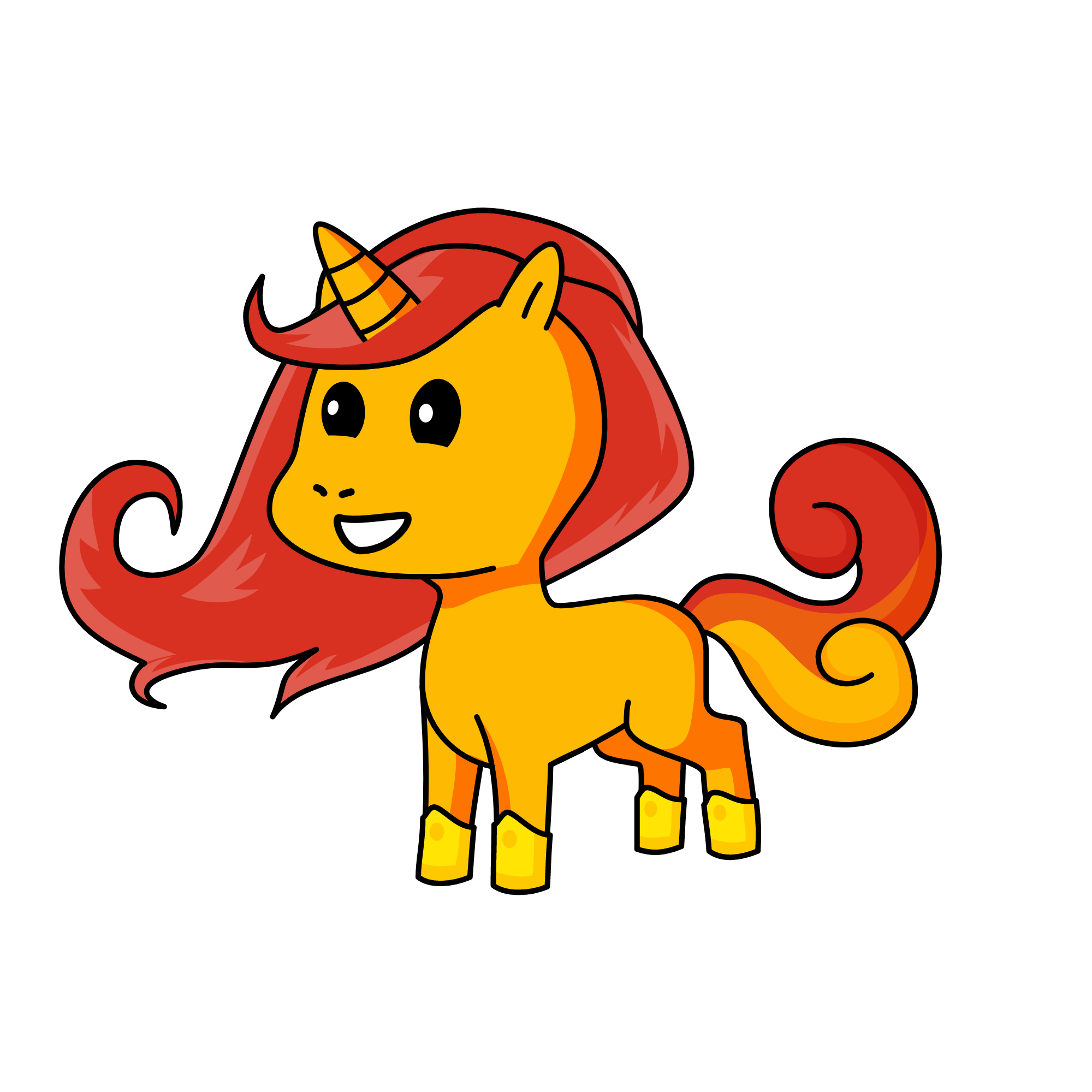 Sunset Shimmer, the unicorn