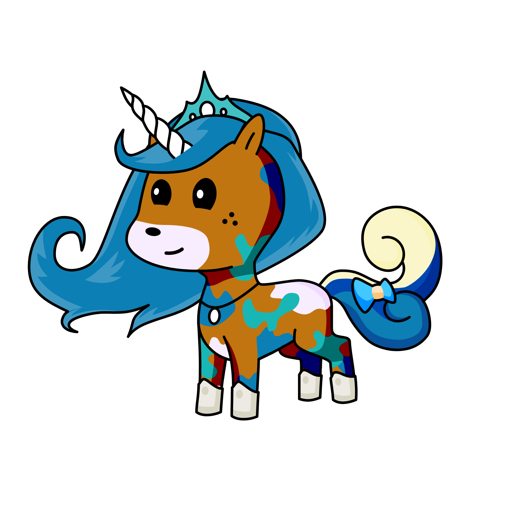 winter, the unicorn