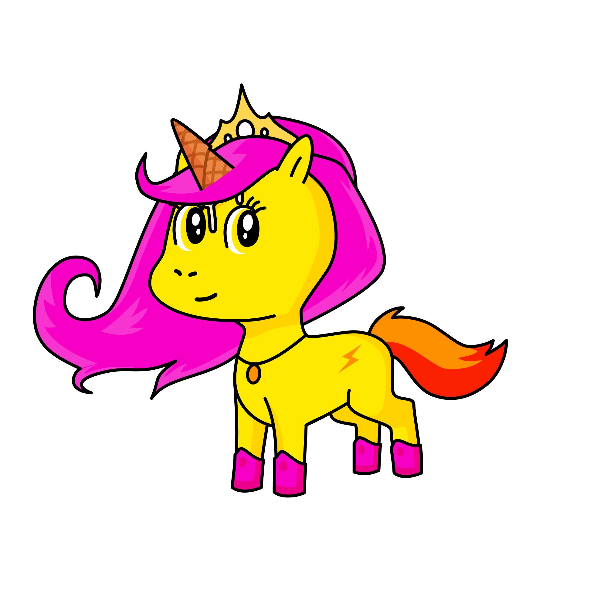 QueenSummer, the unicorn