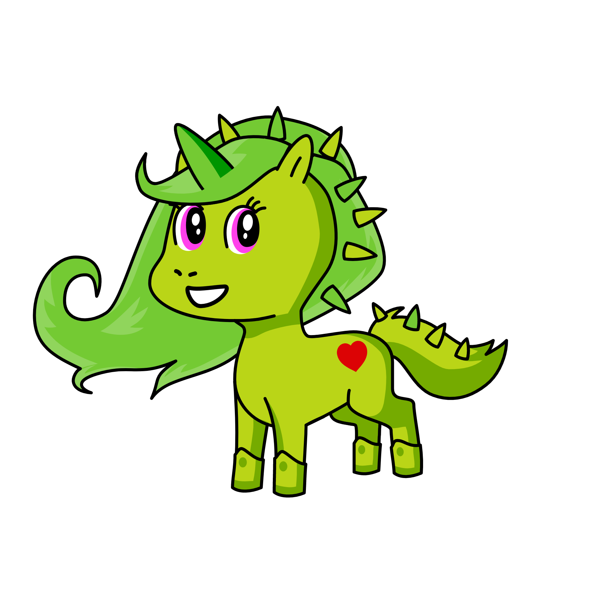 Caticorn, the unicorn