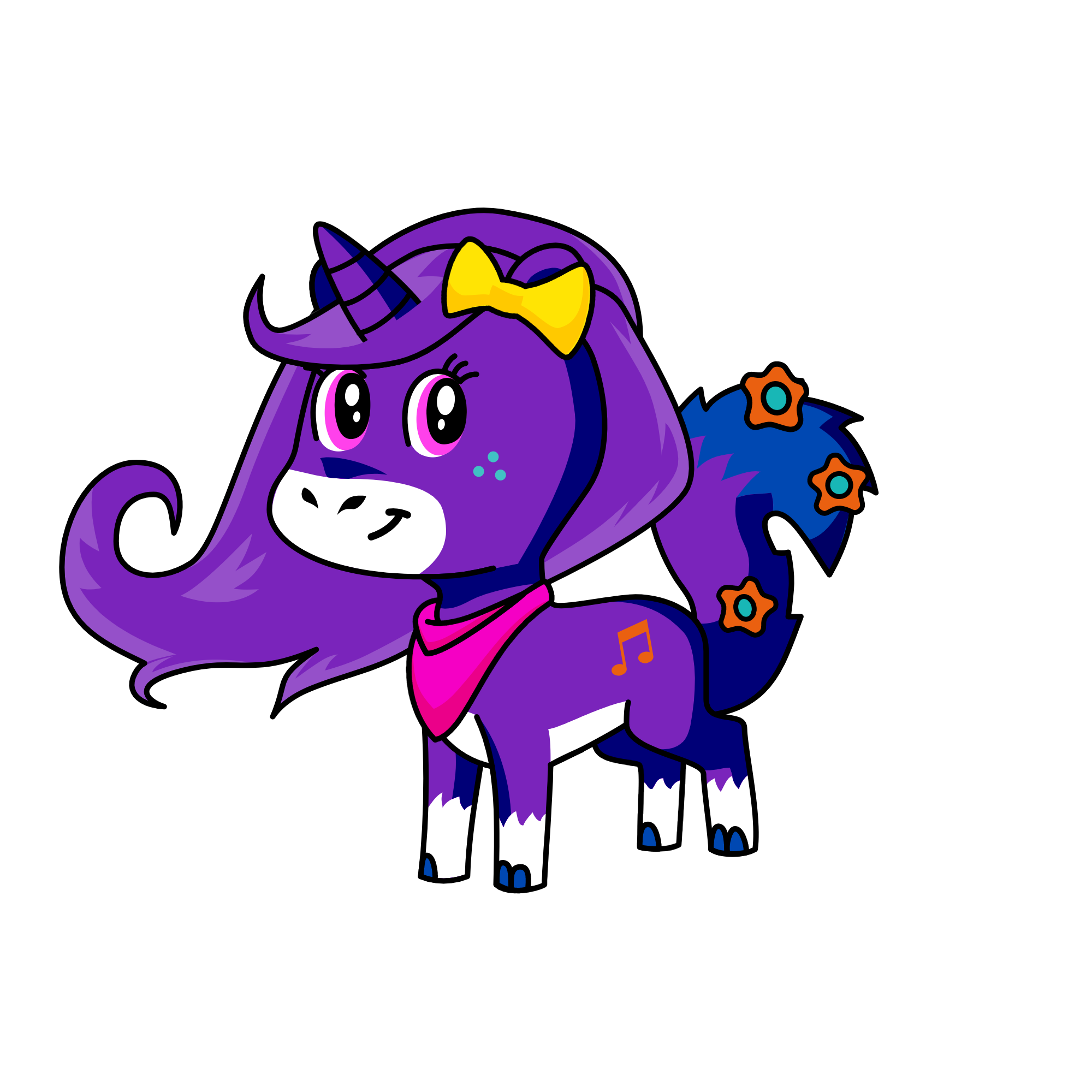 Ana, the unicorn