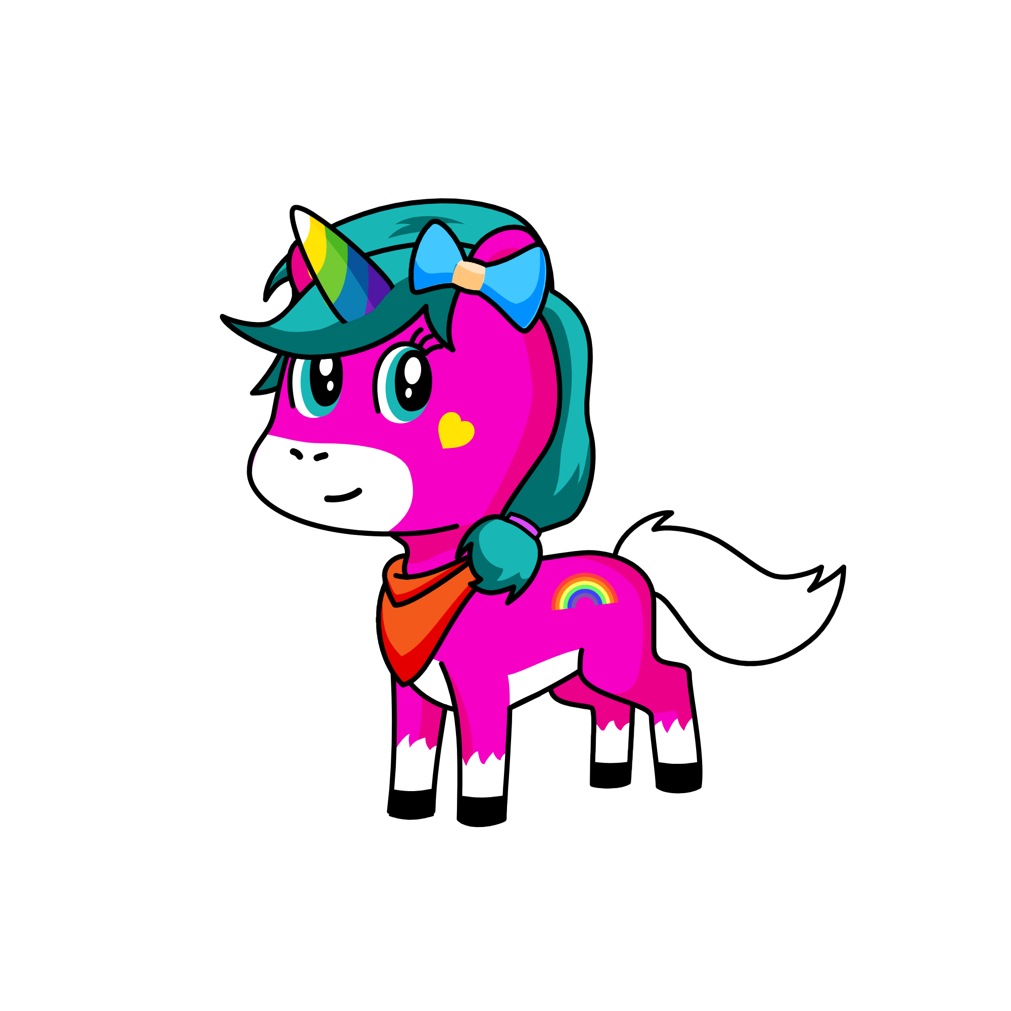 ginger, the unicorn
