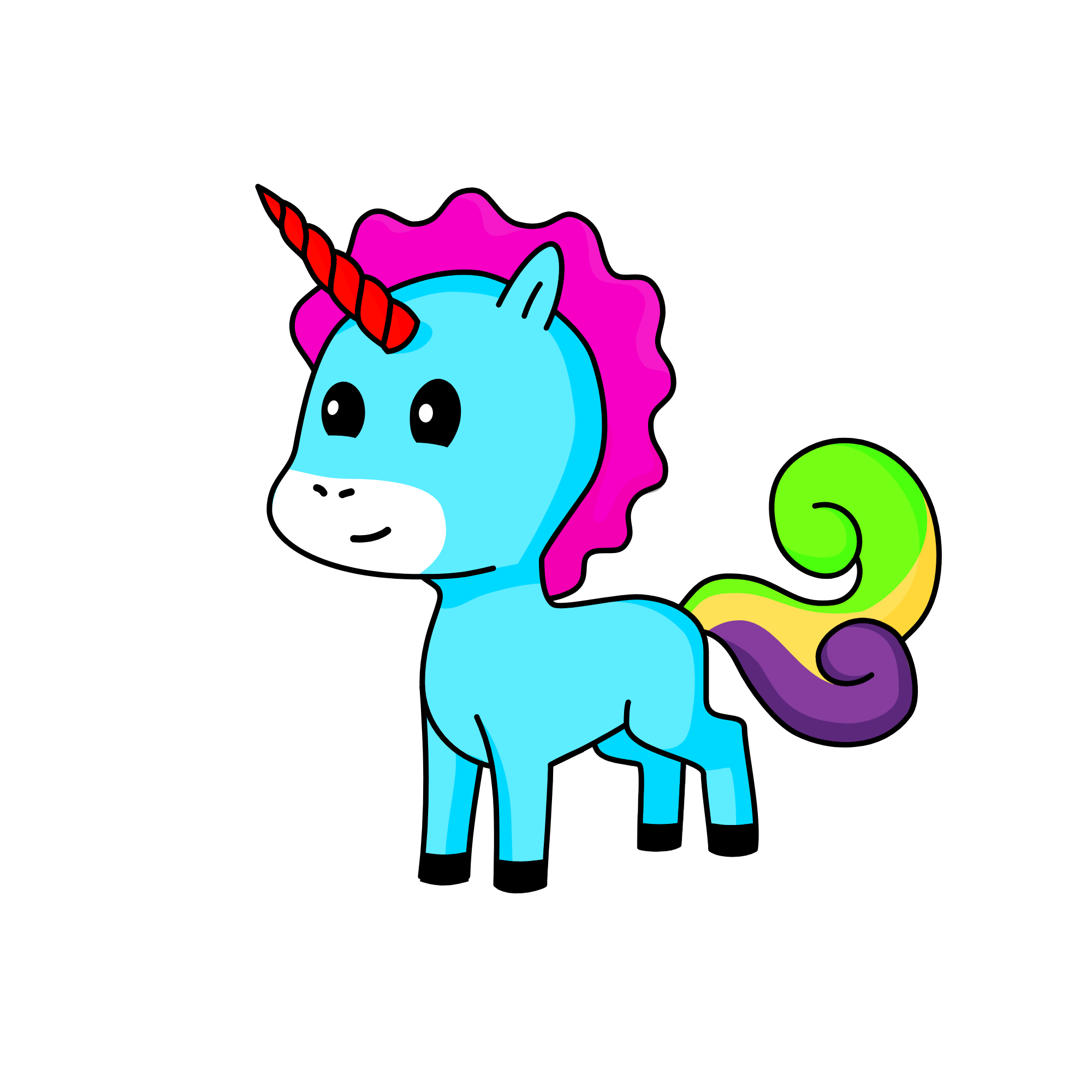 candy, the unicorn