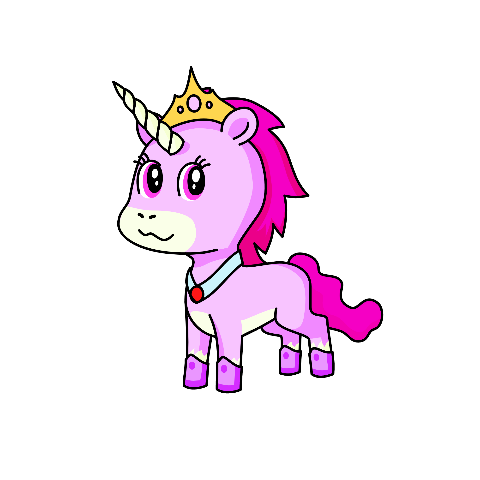 Sasha, the unicorn